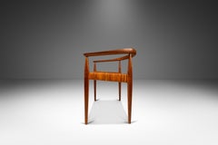 Model 113 Armchair in Oak & Cane by Nanna Ditzel for Kolds Savvaerk, c. 1950s
