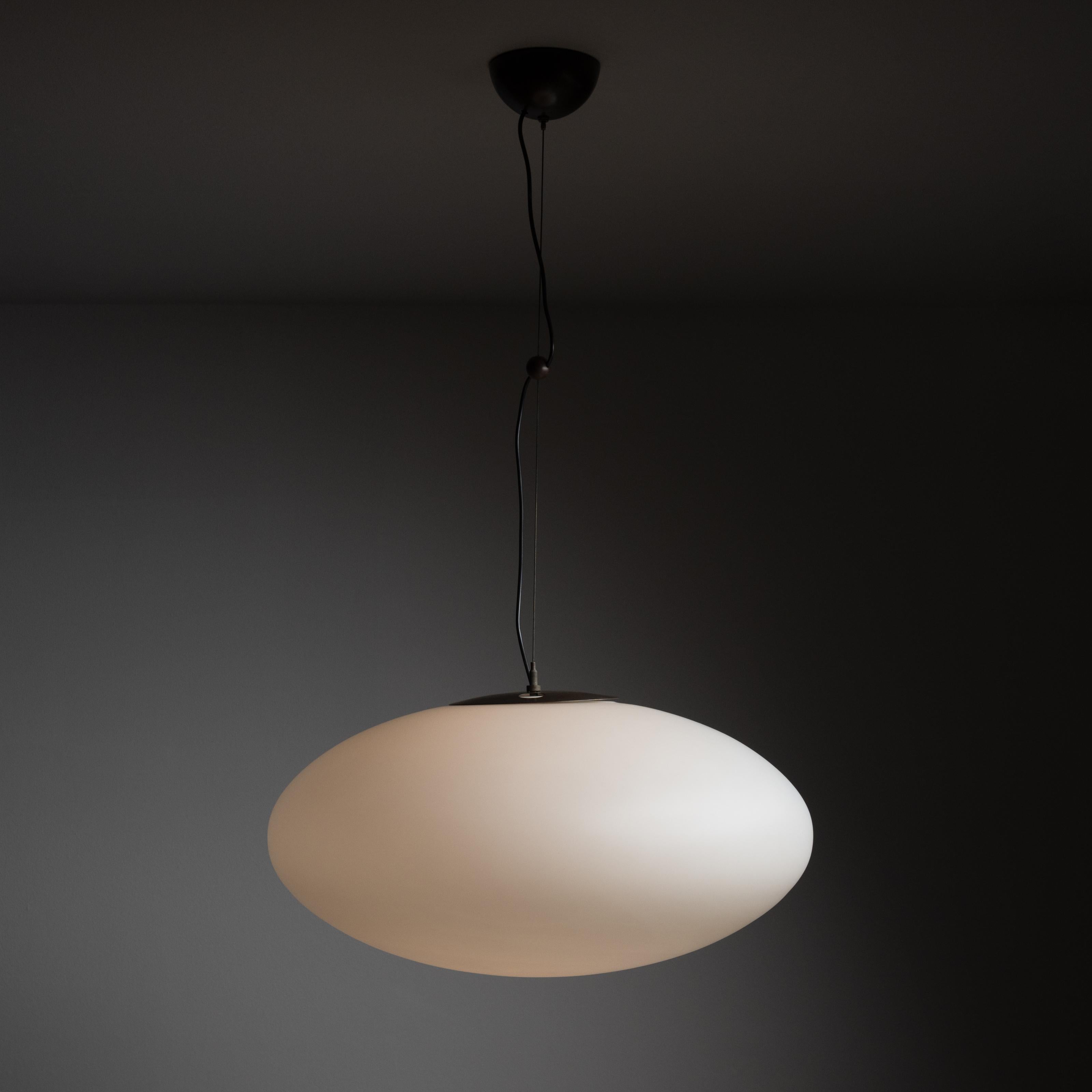 Model 1187 Ceiling Lamp by Gaetano Sciolari for Stilnovo In Good Condition In Los Angeles, CA