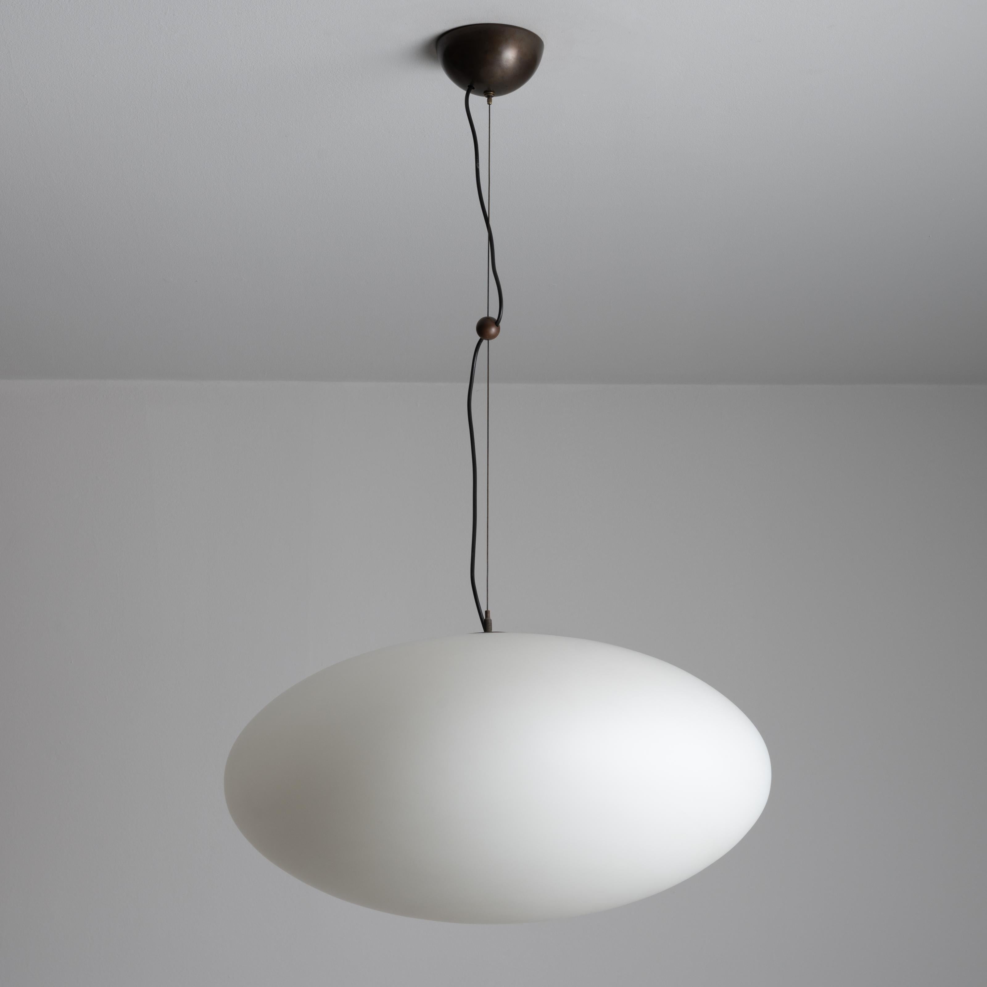 Mid-20th Century Model 1187 Ceiling Lamp by Gaetano Sciolari for Stilnovo