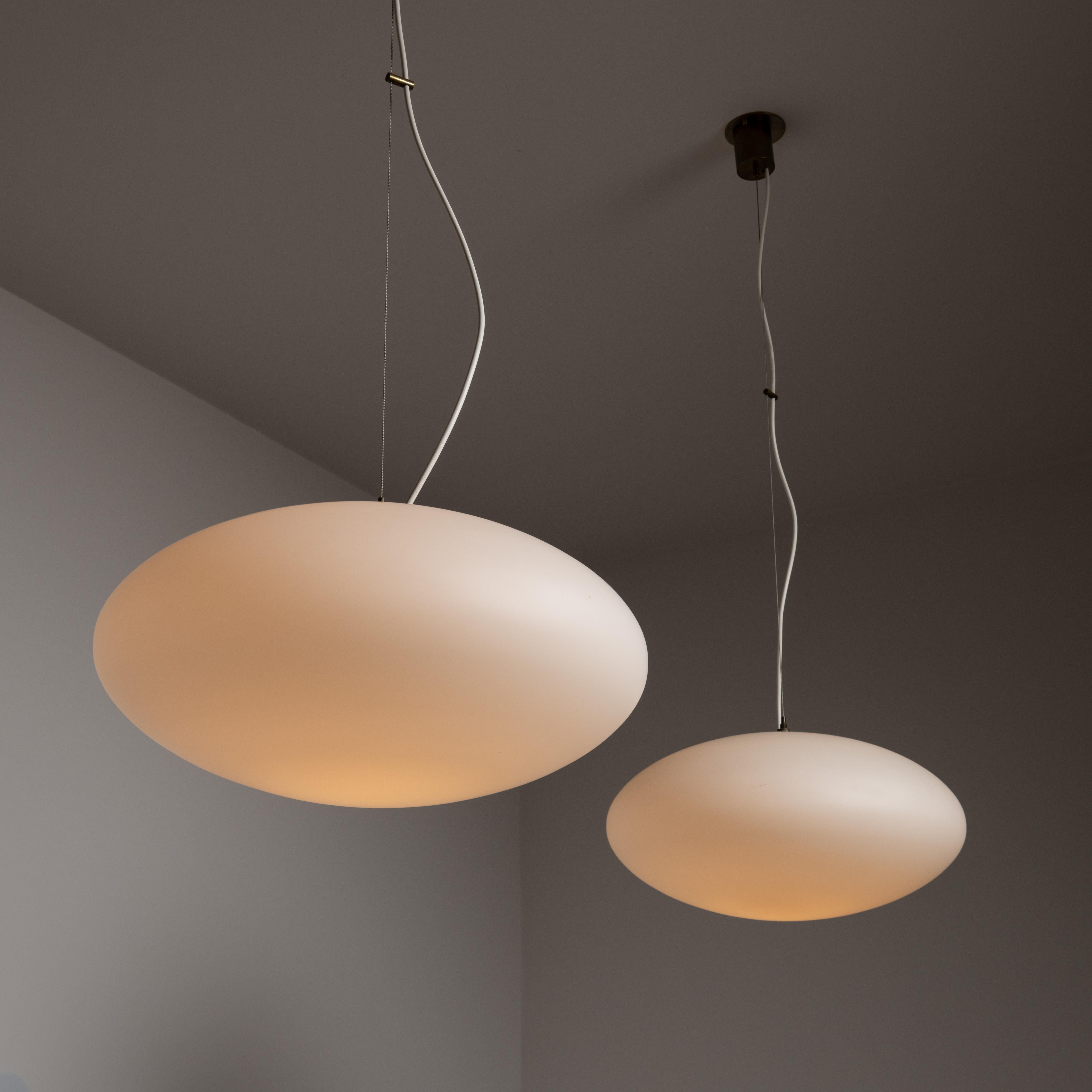 Mid-Century Modern Single Model 1187 Ceiling Lamp by Gaetano Sciolari for Stilnovo