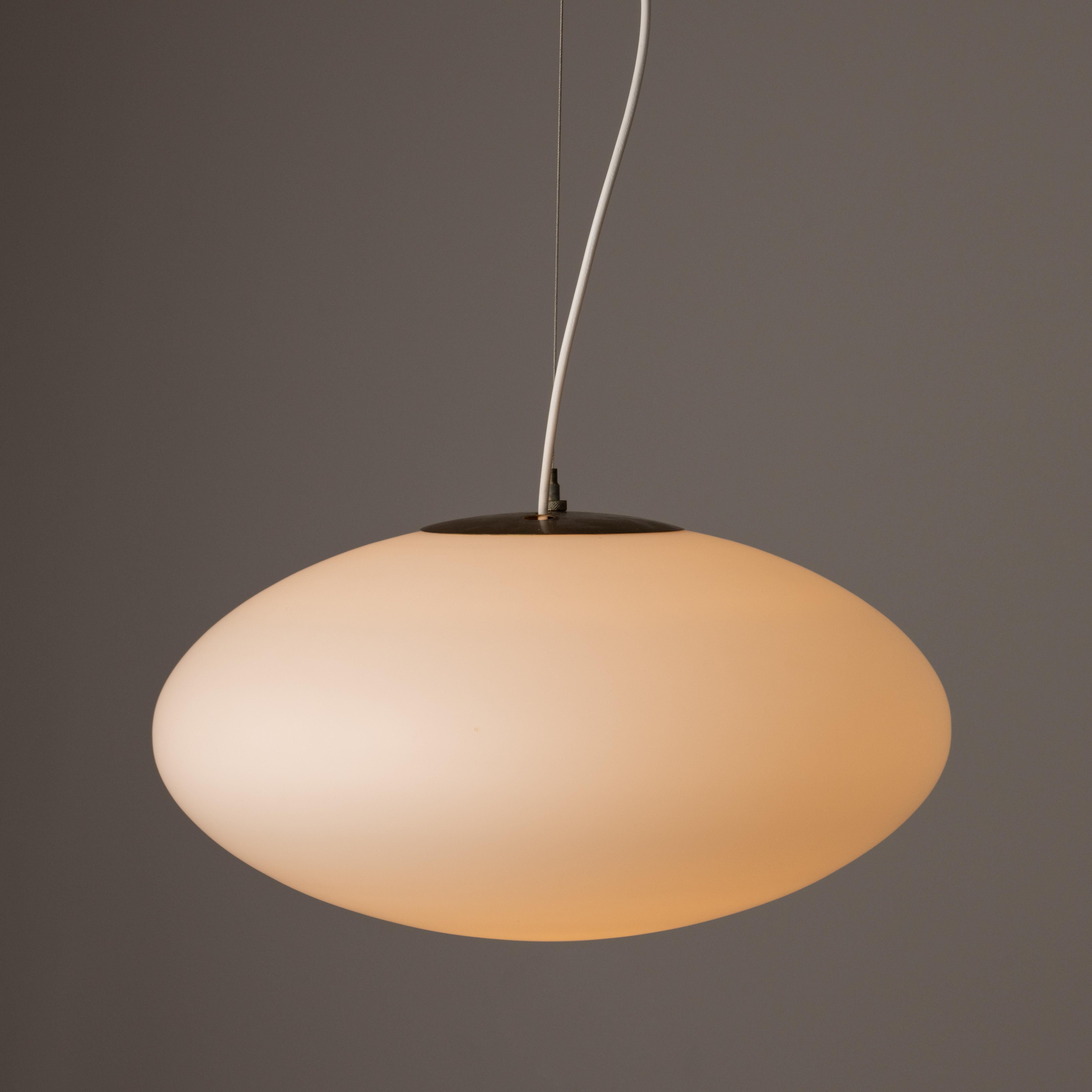 Italian Single Model 1187 Ceiling Lamp by Gaetano Sciolari for Stilnovo