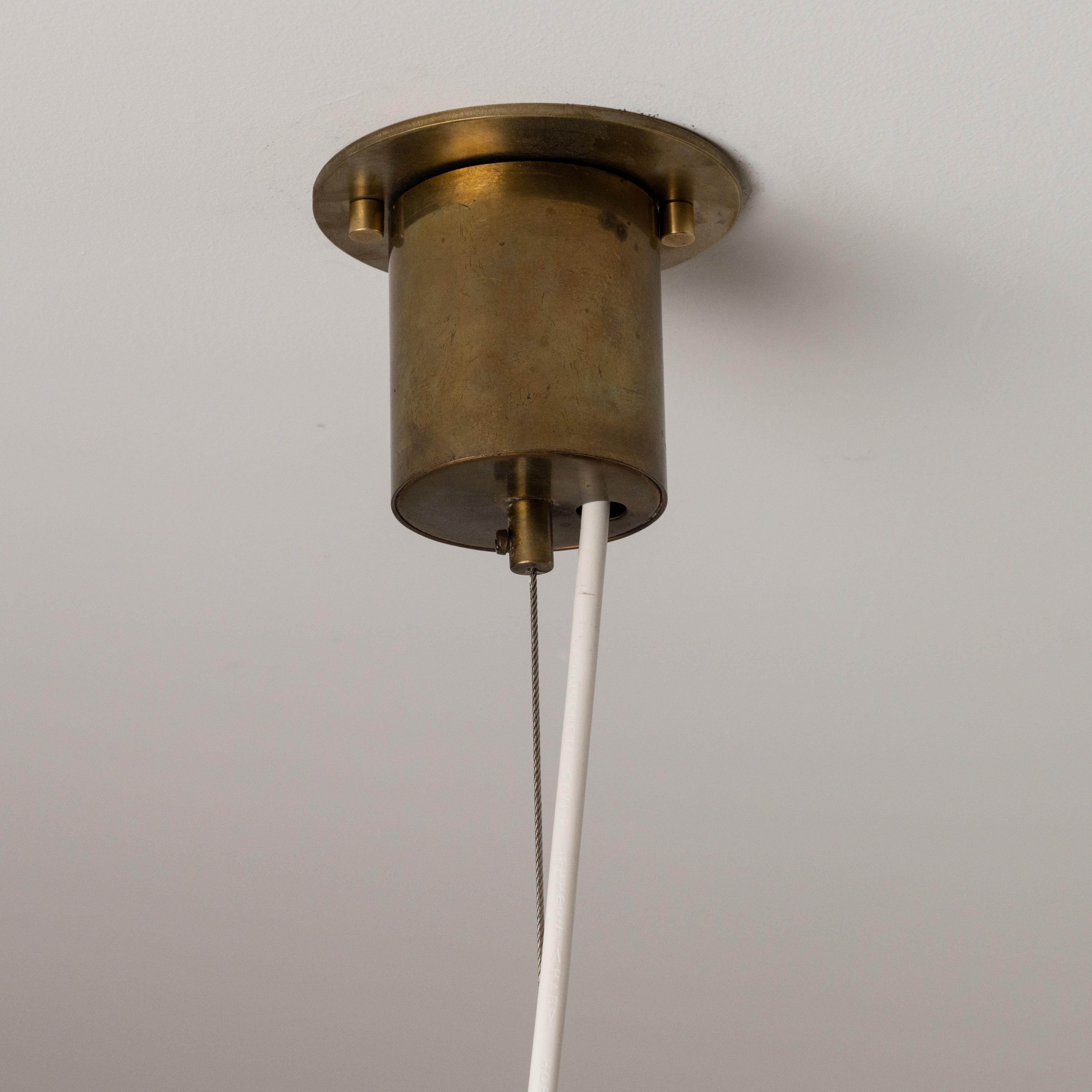 Late 20th Century Single Model 1187 Ceiling Lamp by Gaetano Sciolari for Stilnovo