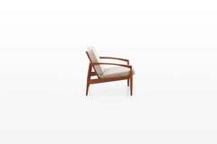 Model 121 Paper knife easy chair by Kai Kristiansen for Magnus Olesen, Denmark