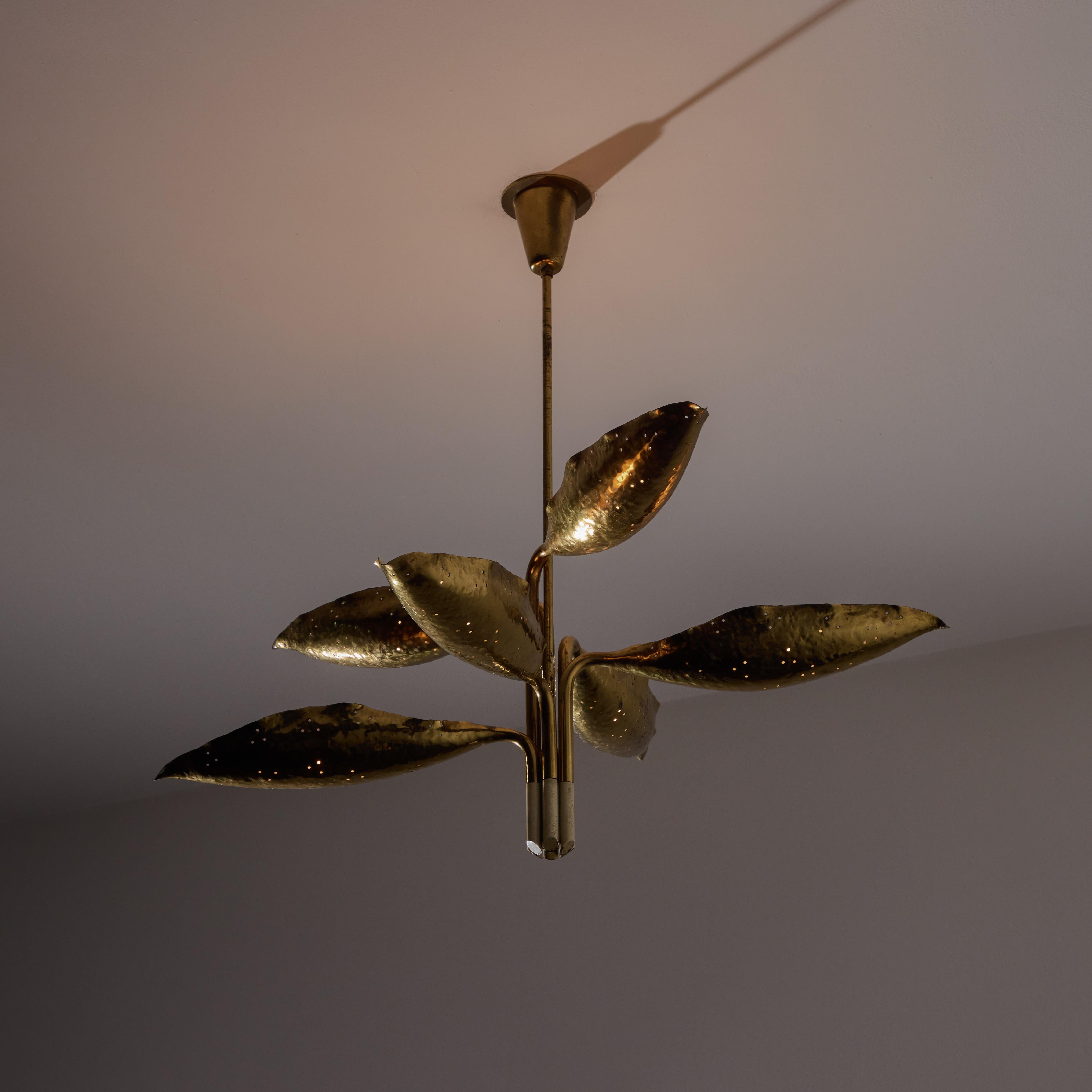 Model 12369 Ceiling Light by Angelo Lelii for Arredoluce In Good Condition In Los Angeles, CA
