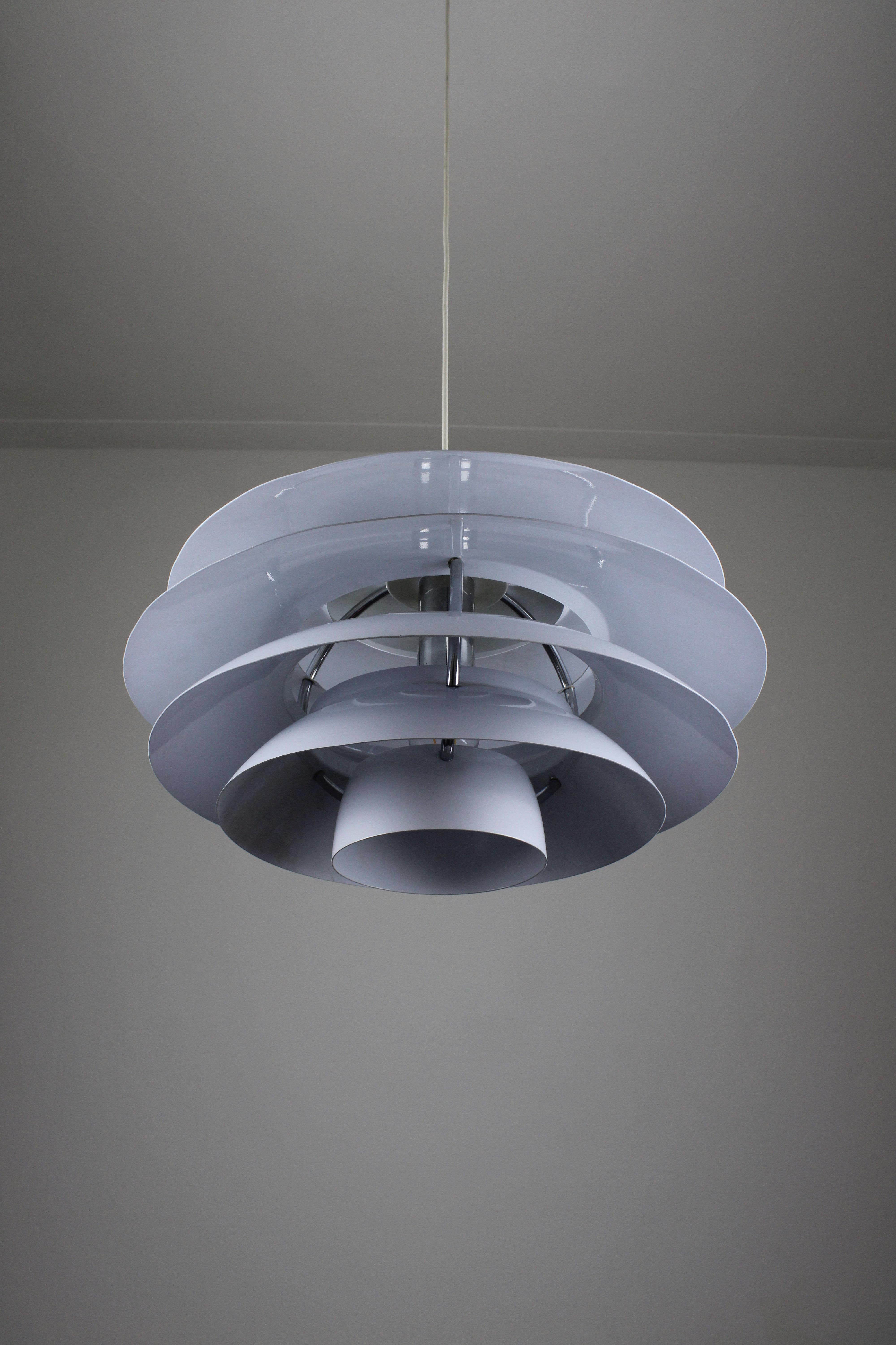 Italian Model 1262 Pendant Lamp by Stilnovo, 1960s For Sale