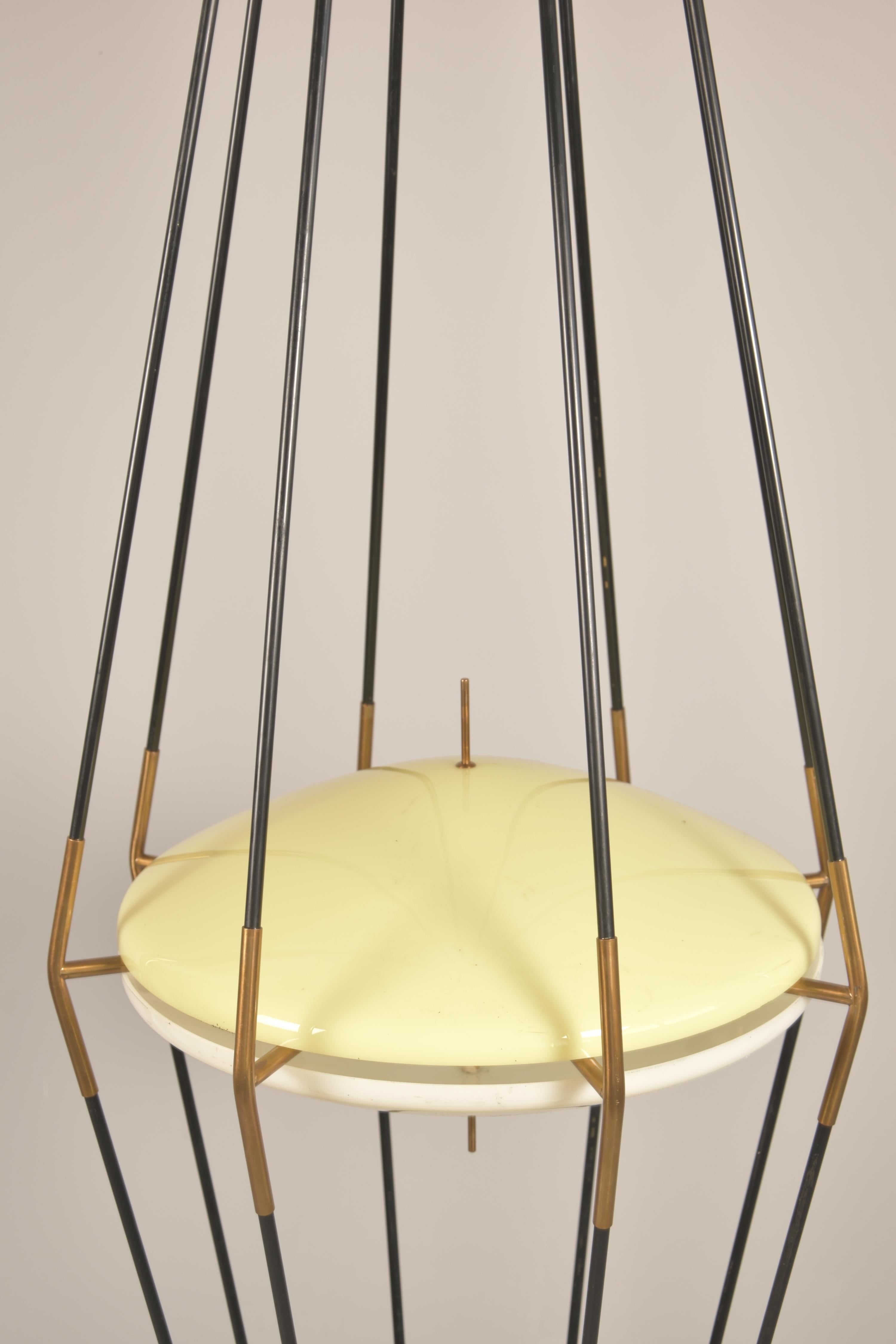 Model 12628 'Siluro' Floor Lamp by Angelo Lelli for Arredoluce, Italy, 1957 4
