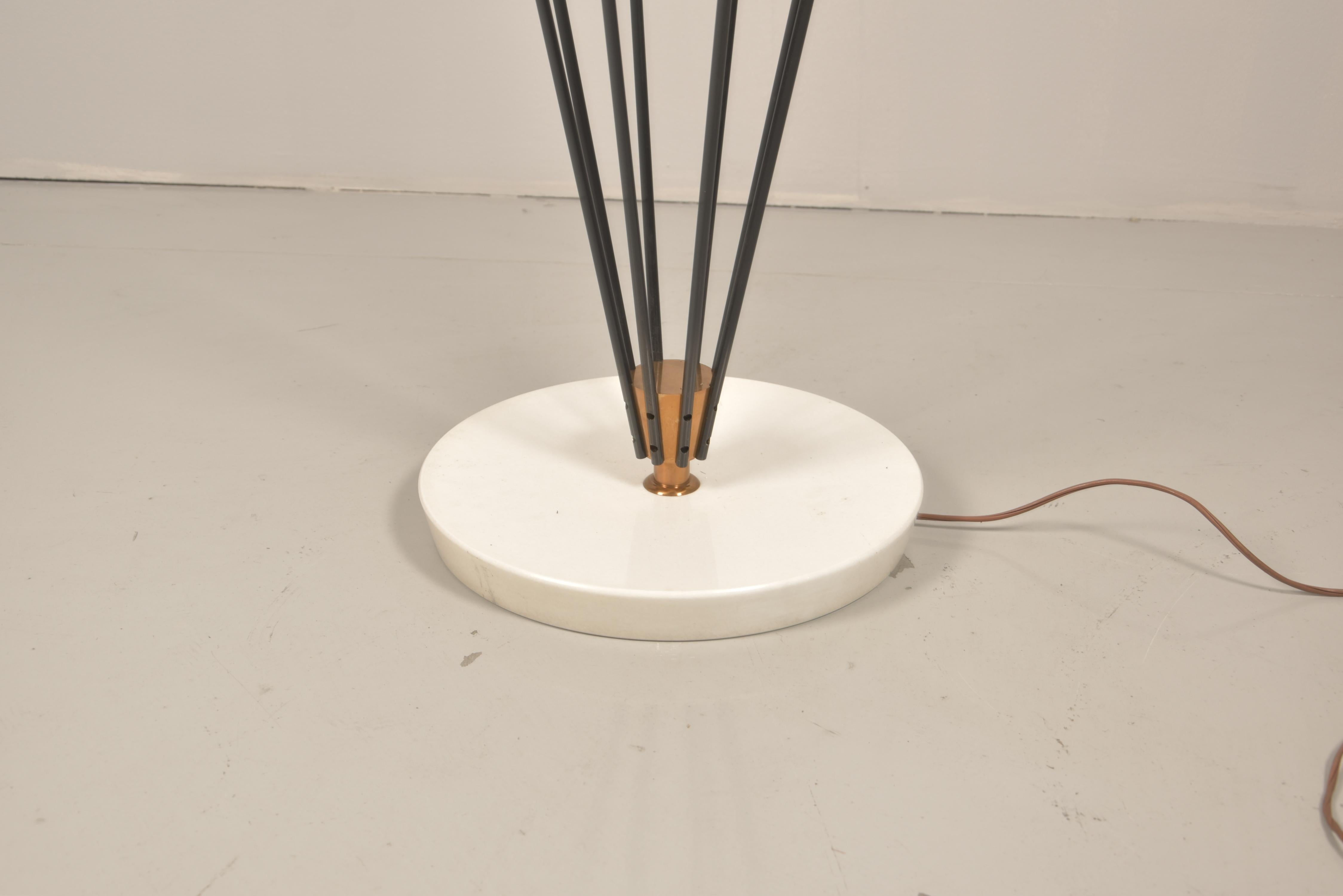 Model 12628 'Siluro' Floor Lamp by Angelo Lelli for Arredoluce, Italy, 1957 5