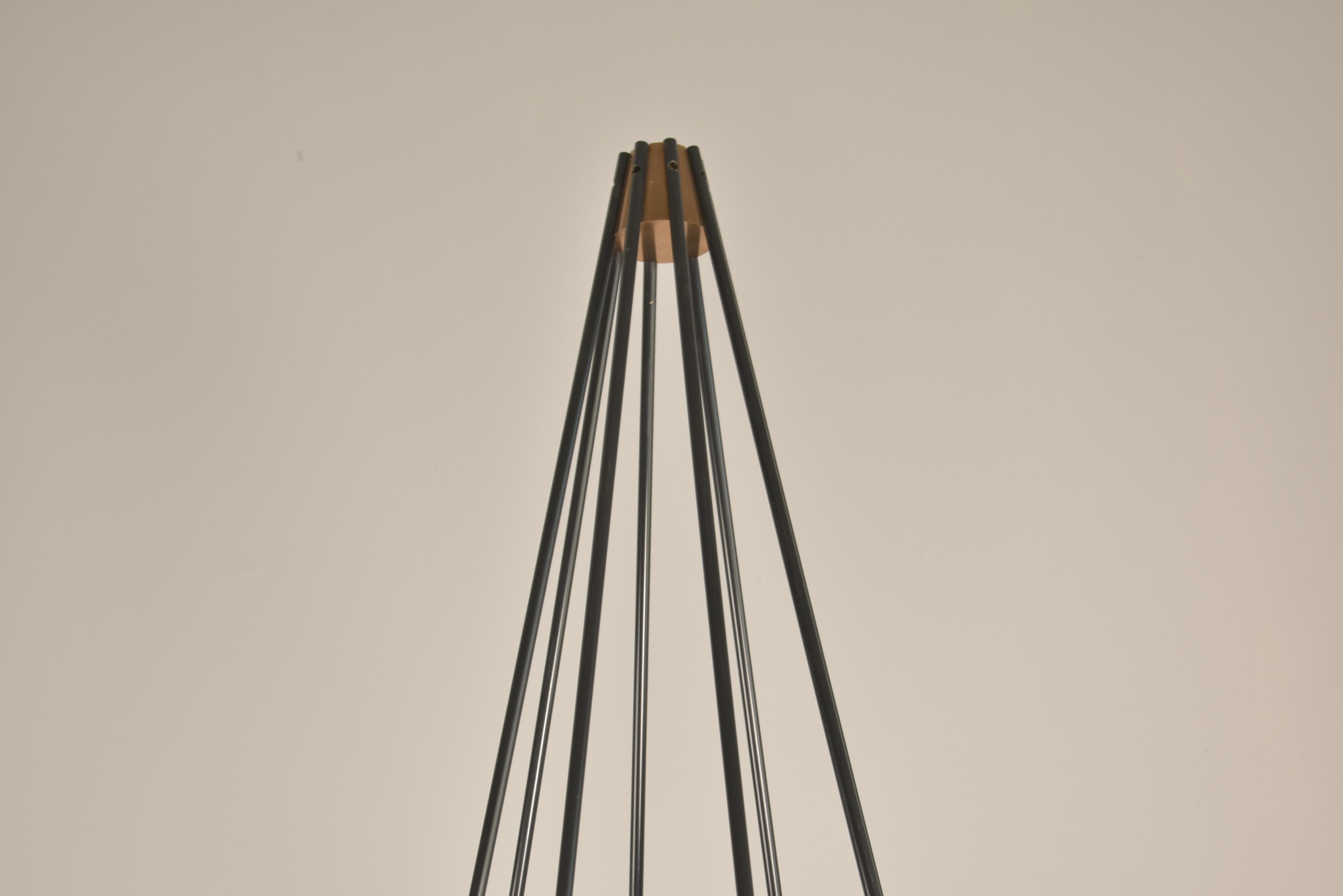Model 12628 'Siluro' Floor Lamp by Angelo Lelli for Arredoluce, Italy, 1957 2