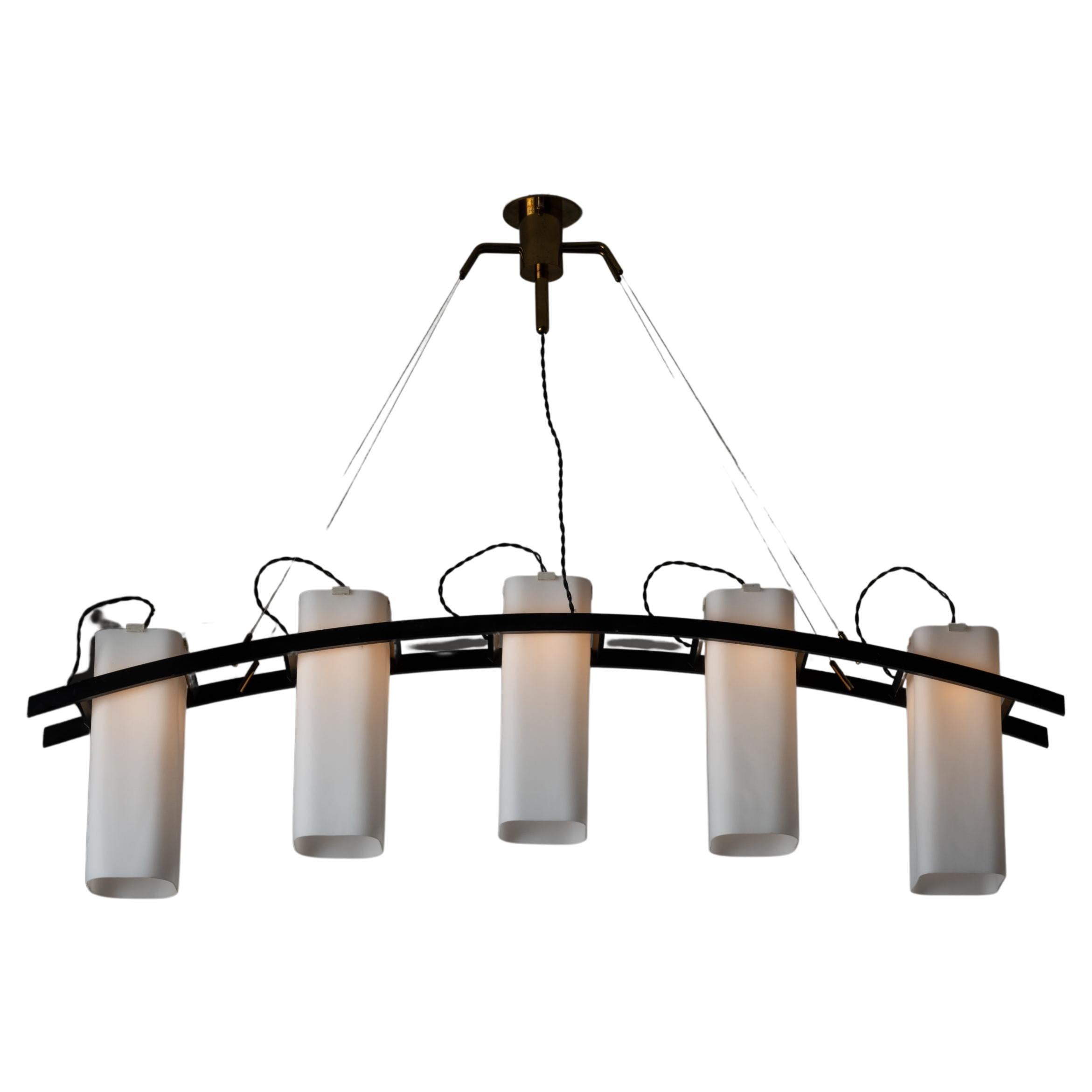 Model 12701 Chandelier by Angelo Lelii for Arredoluce  For Sale