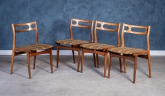 Model 138 Dining Chairs by Johannes Andersen for Uldum Møbelfabrik, 1960s