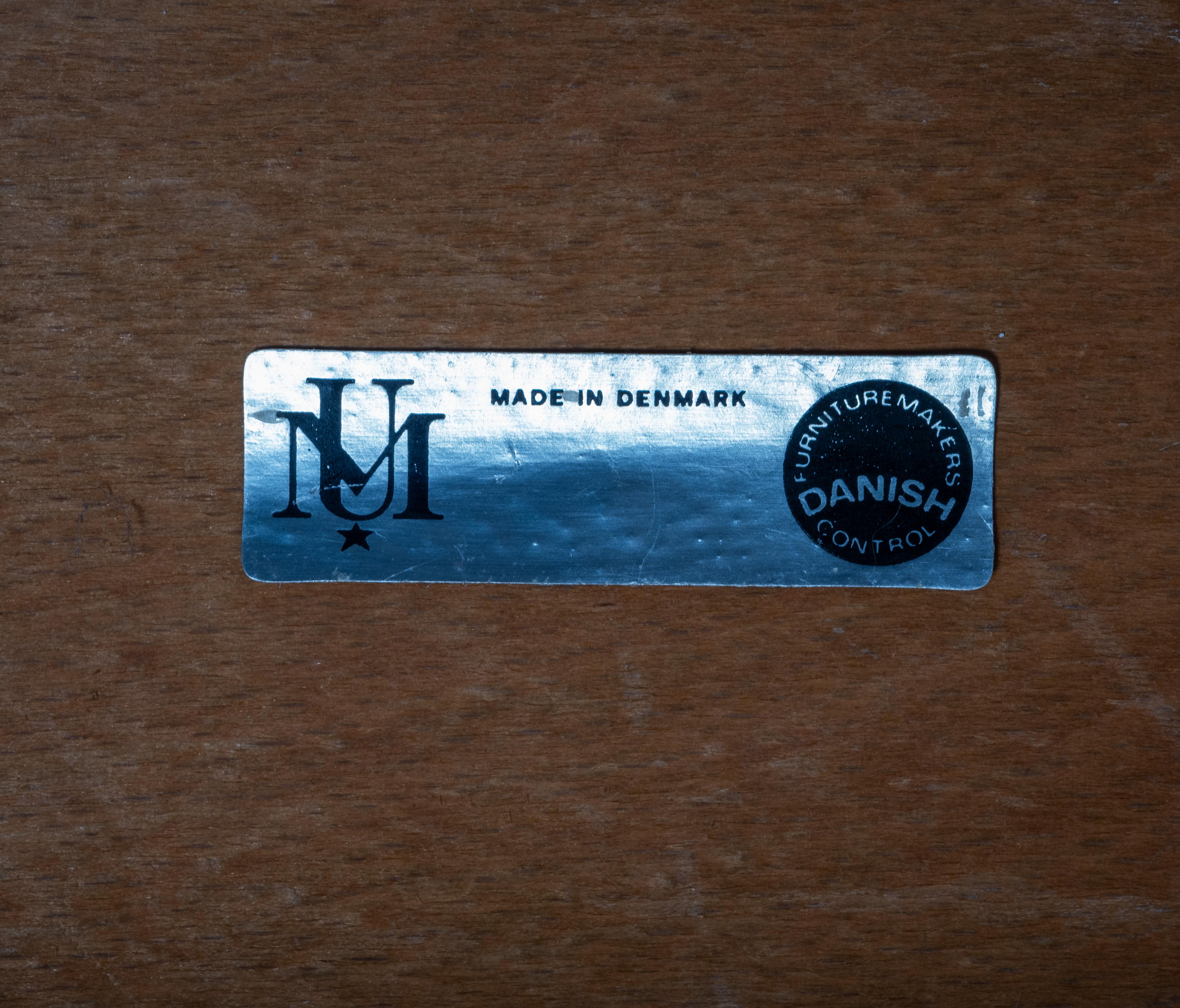 Sillas de comedor Model 138 de Johannes Andersen para Uldum Møbelfabrik, años 60 en venta 1