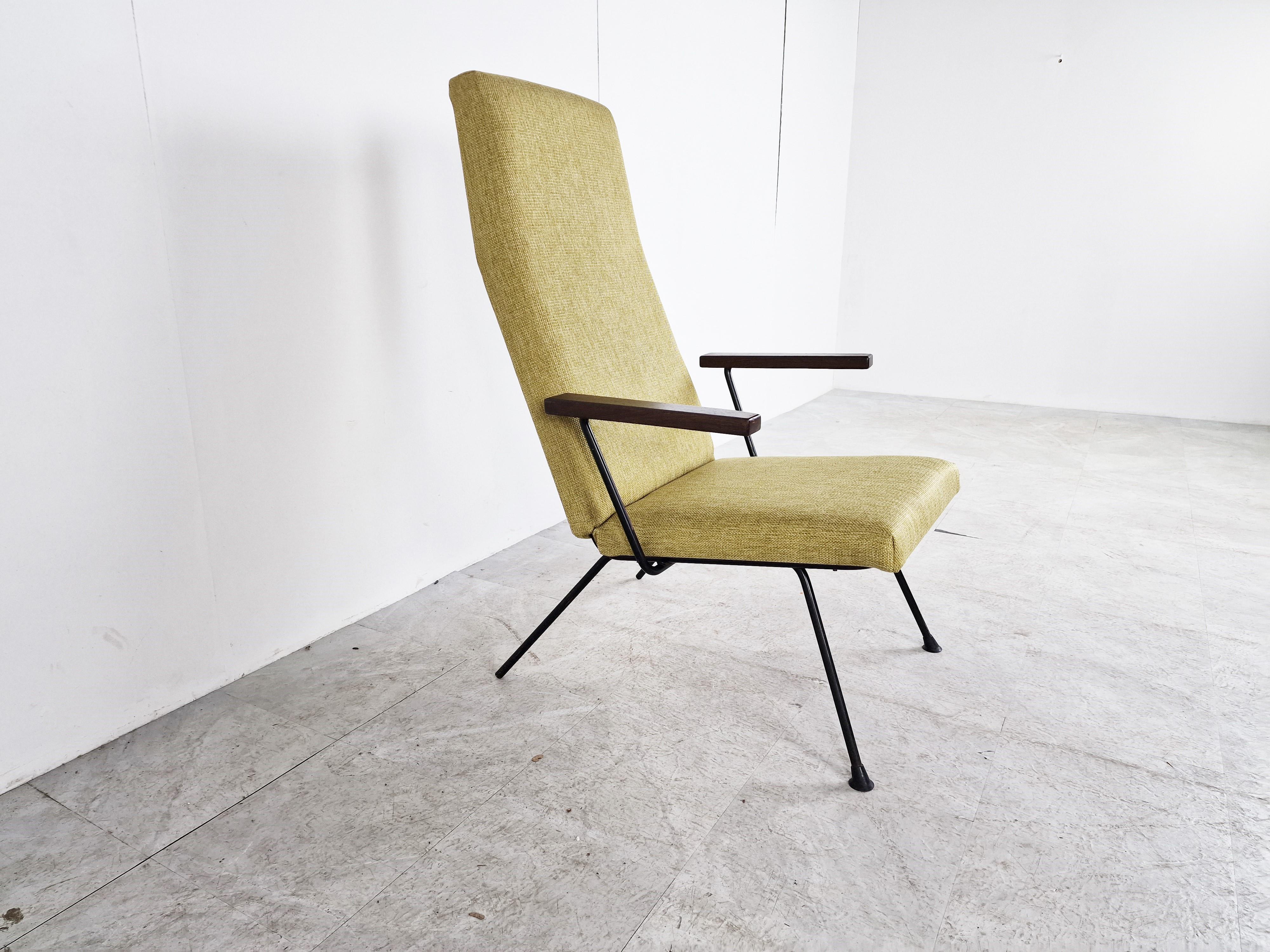 Model 1410 Arm Chair by André Cordemeyer for Gispen, 1950s In Excellent Condition For Sale In HEVERLEE, BE