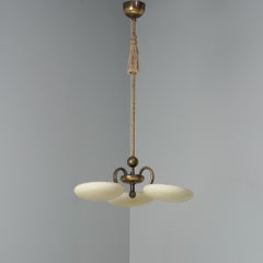 Model 1425 Art Deco Pendant, Paavo Tynell, Taito Oy, 1930/1940s