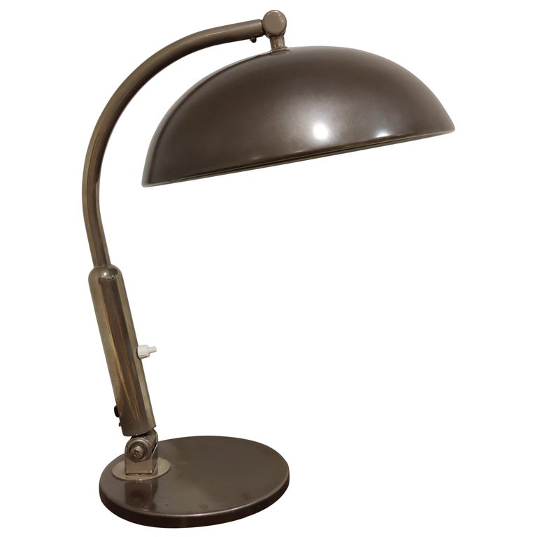 Model 144 Desk Lamp by Busquet for Zeist, 1960s at hala zeist 144, hala zeist lamp, hala desk lamp