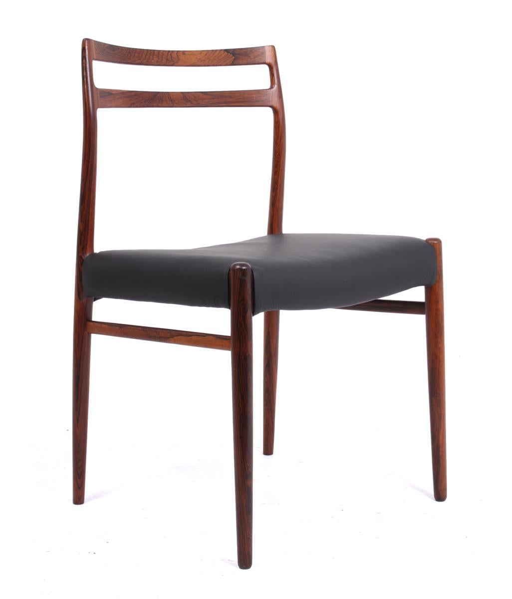 Model 146 Rosewood Dining Chairs by Alf Aarseth For Sale 3