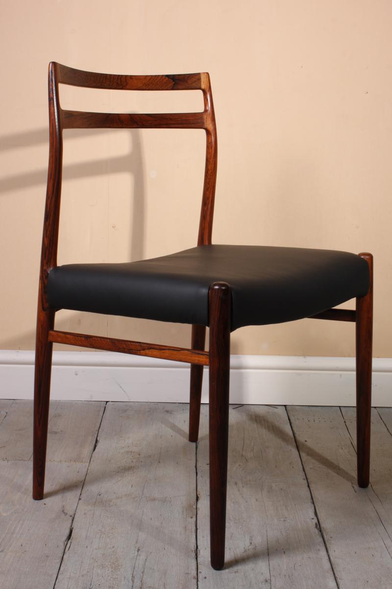 Norwegian Model 146 Rosewood Dining Chairs by Alf Aarseth For Sale