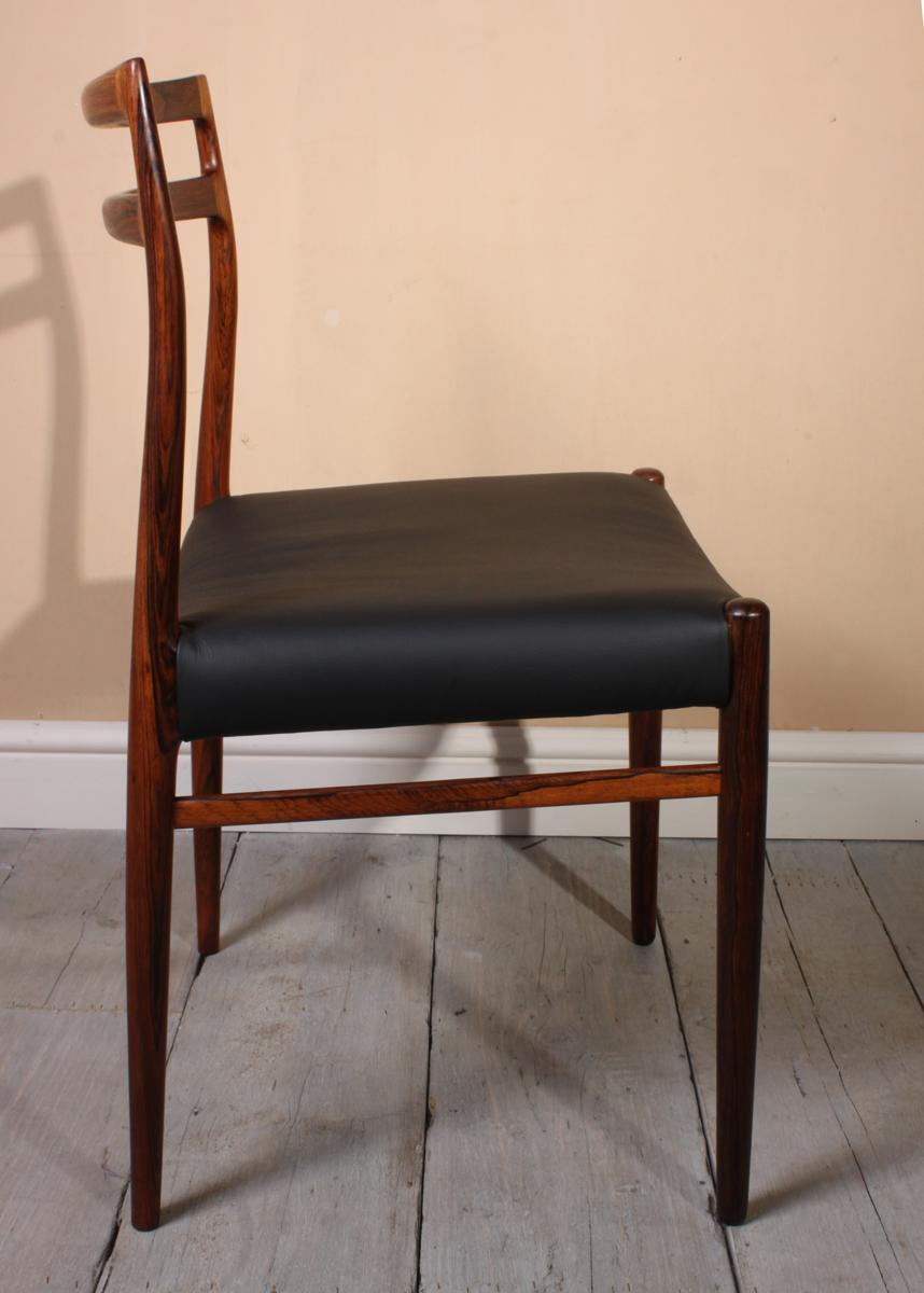 Model 146 Rosewood Dining Chairs by Alf Aarseth In Excellent Condition For Sale In Paddock Wood, Kent