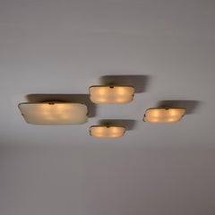 Model 1485 Flush Mounts by Max Ingrand for Fontana Arte