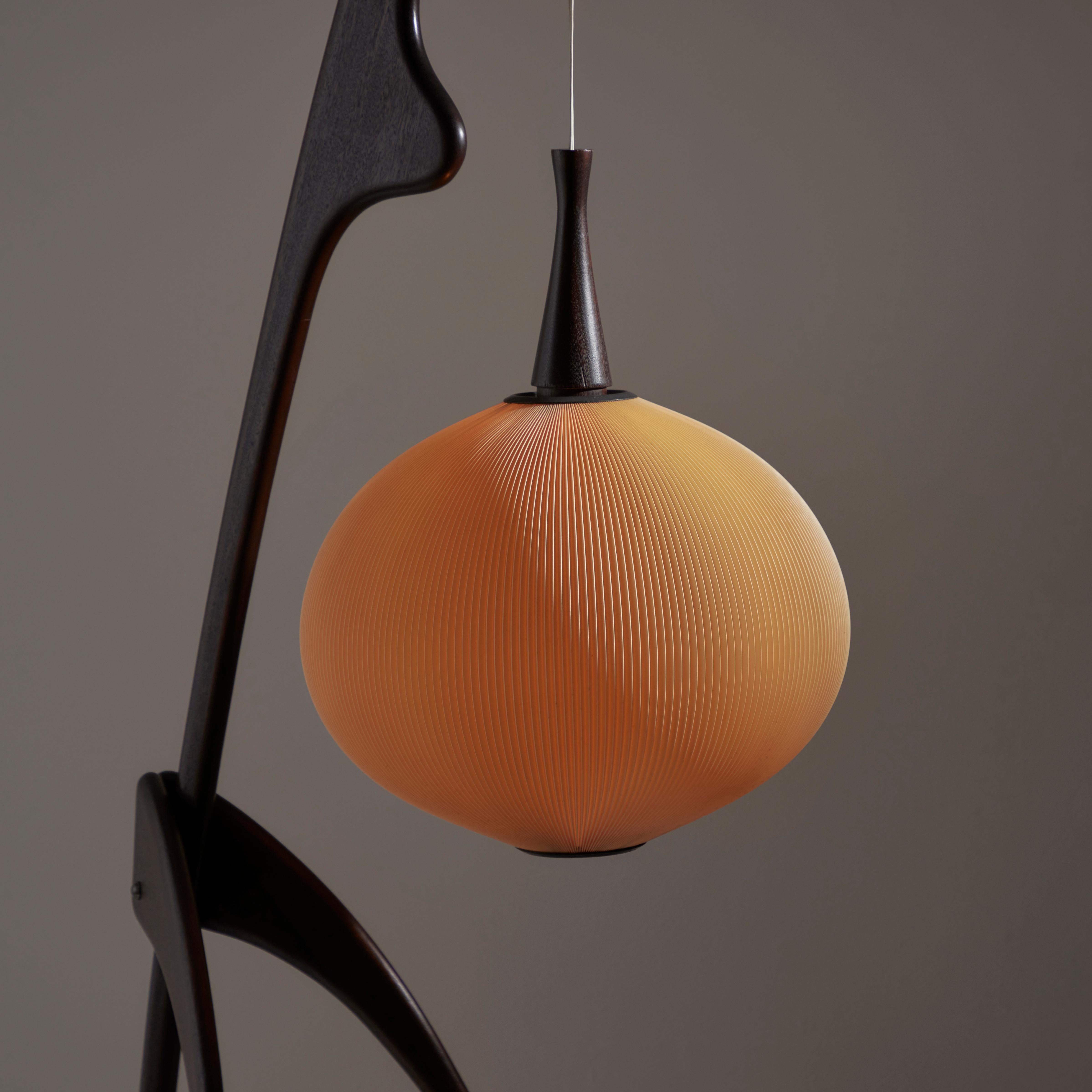 String Model 14.950 'Praying Mantis' Floor Lamp by Rispal
