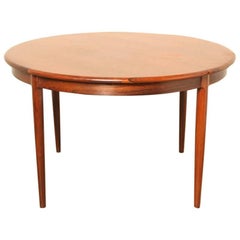 Table de salle à manger en bois de rose modèle 15 de Niels O. Møller pour Jl Møller Møbelfabrik