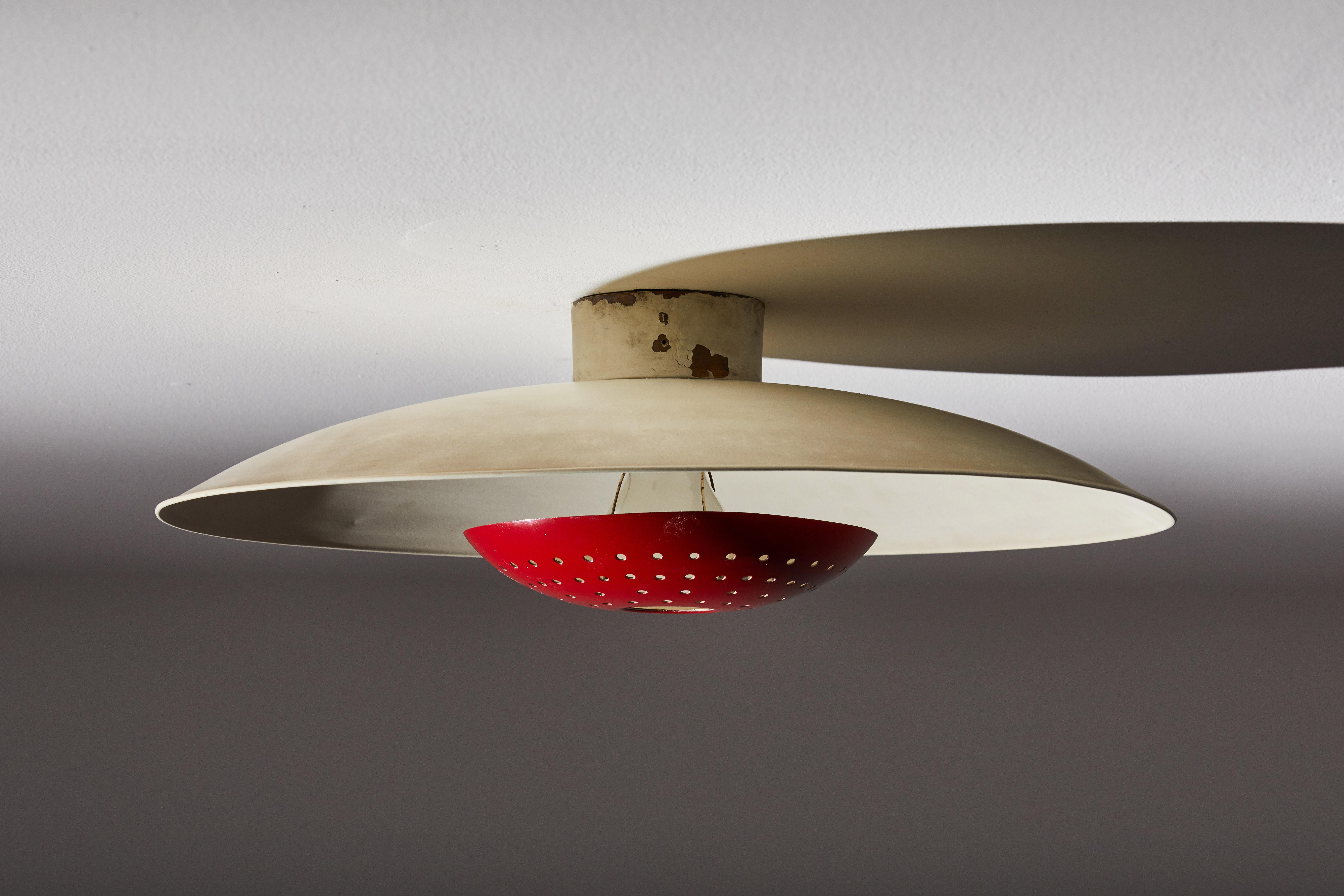 Model 155 Wall/Ceiling Light by Gino Sarfatti for Arteluce In Good Condition In Los Angeles, CA