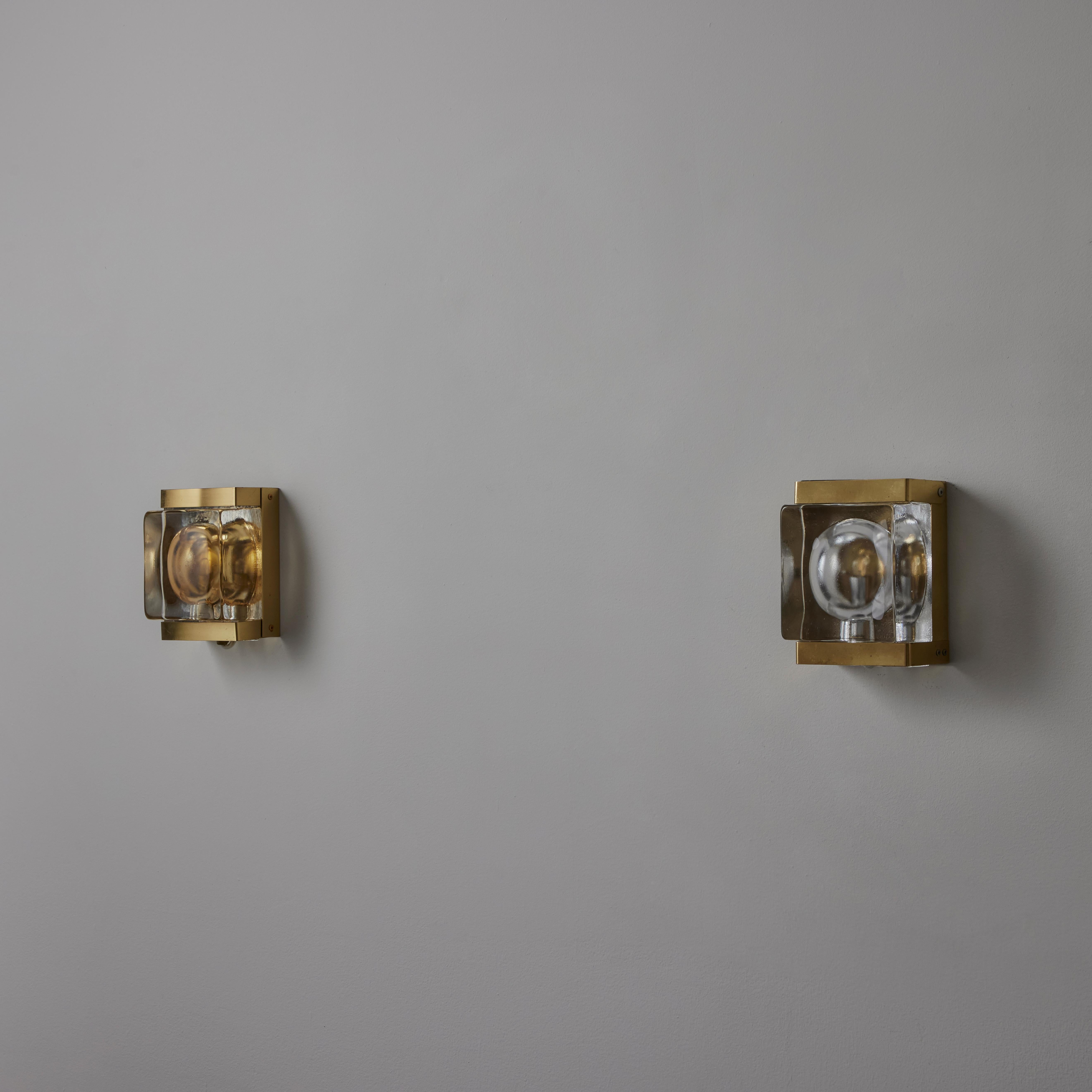 Mid-Century Modern Model 15806 Sconces by Vitrika For Sale