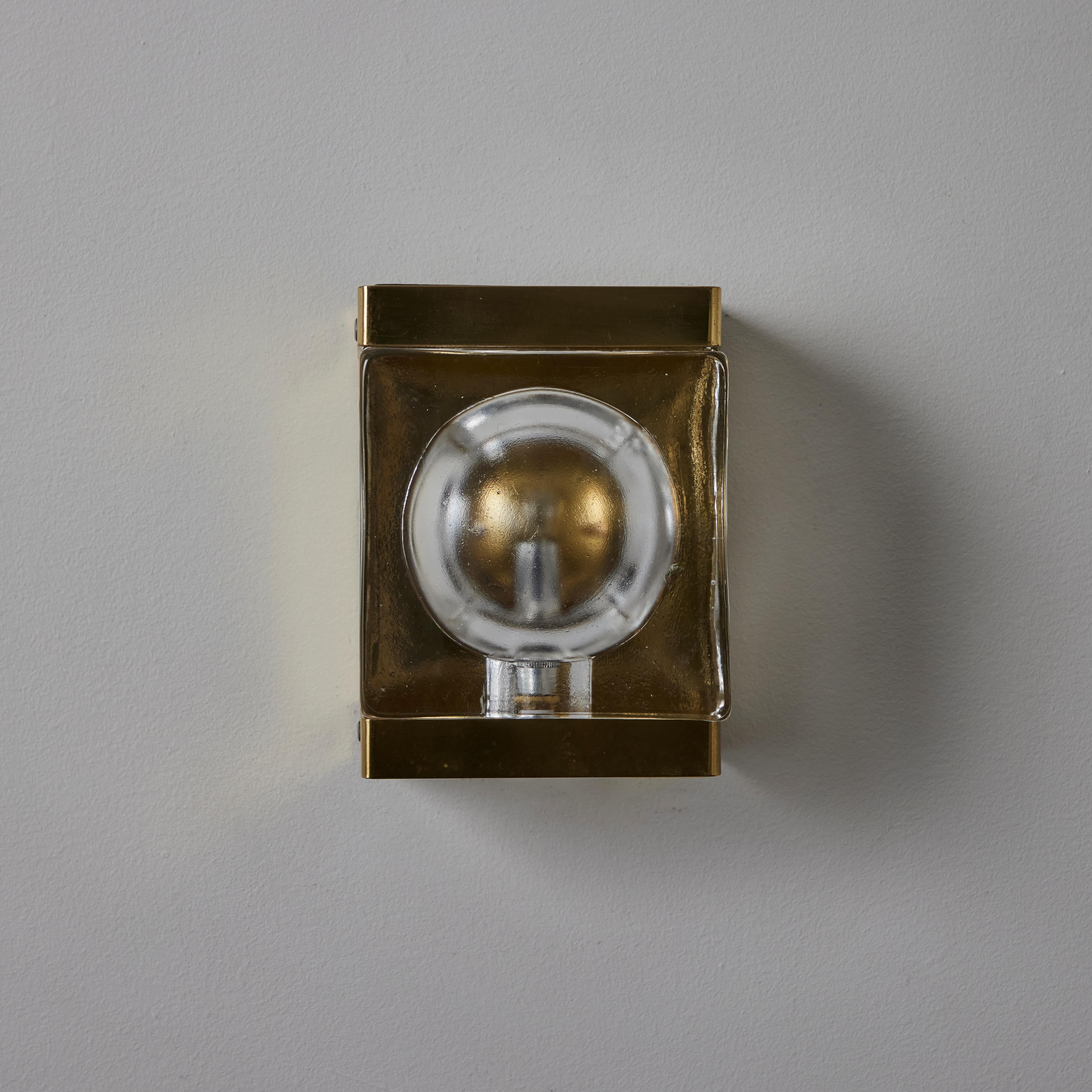 Brass Model 15806 Sconces by Vitrika