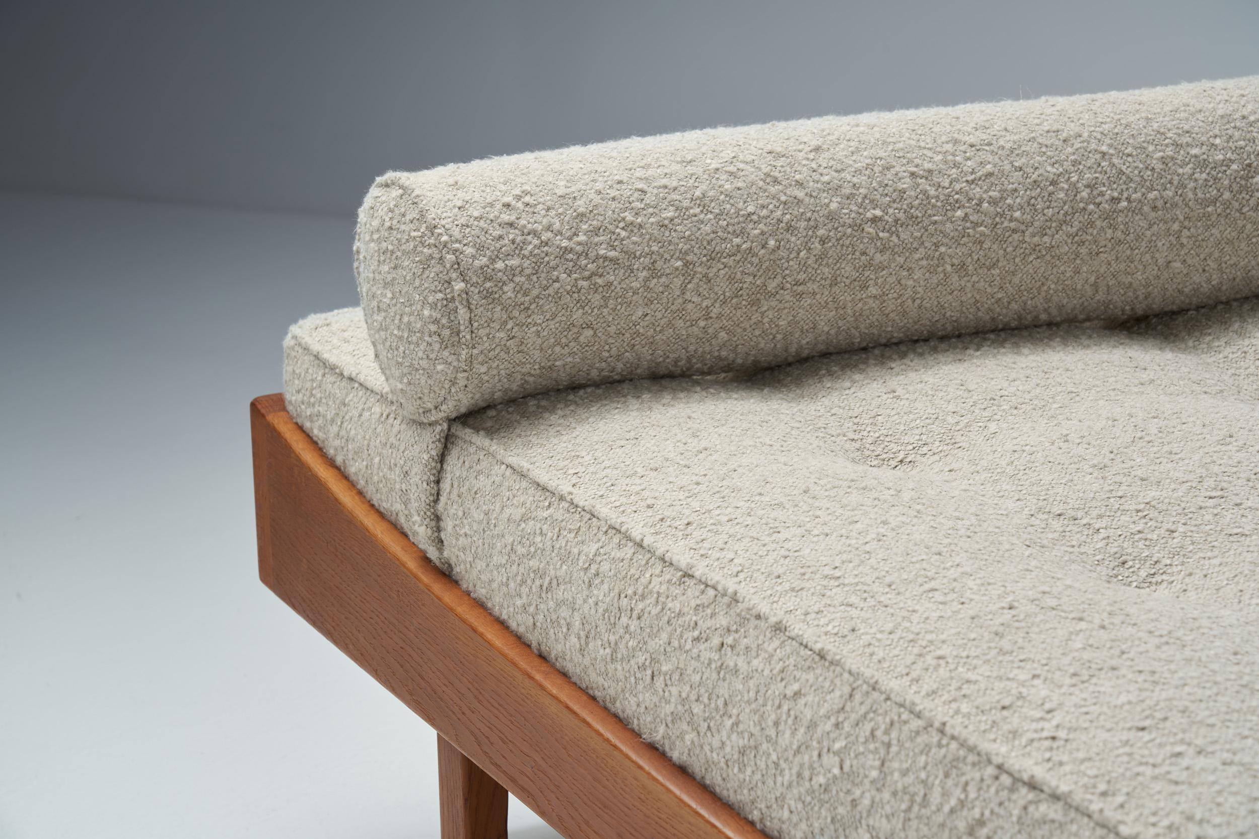 Fabric “Model 159” Daybed by Bernhard Pedersen & Søn, Denmark 1960s For Sale
