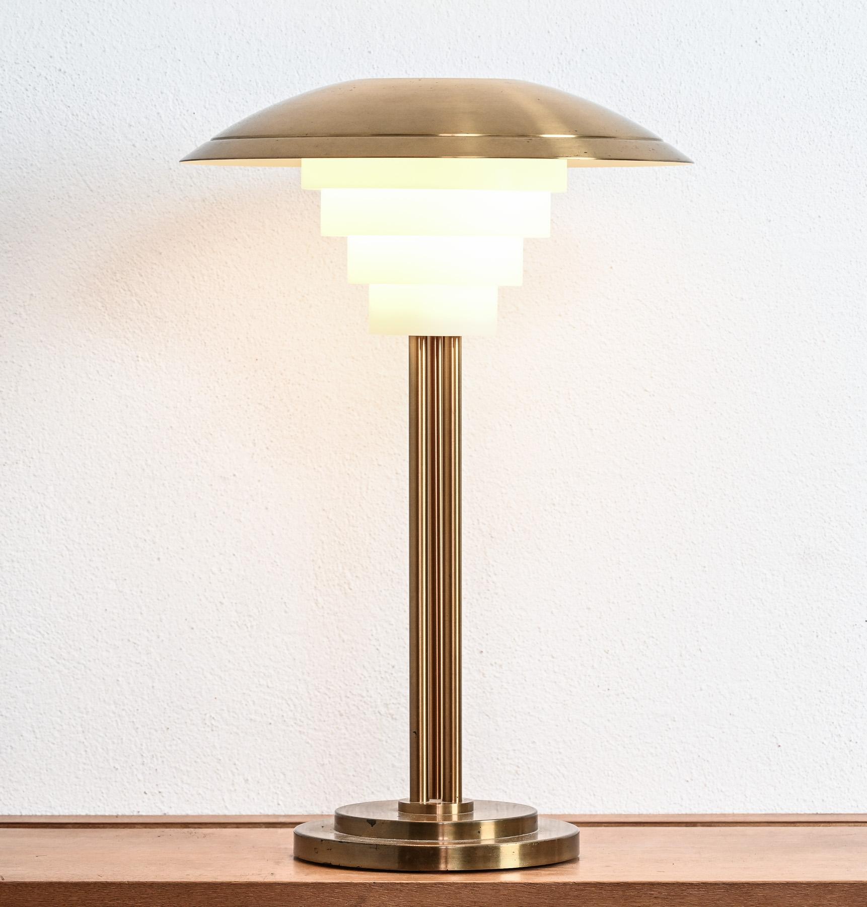 Art déco Lampe de table Modèle 162 de Jean Perzel