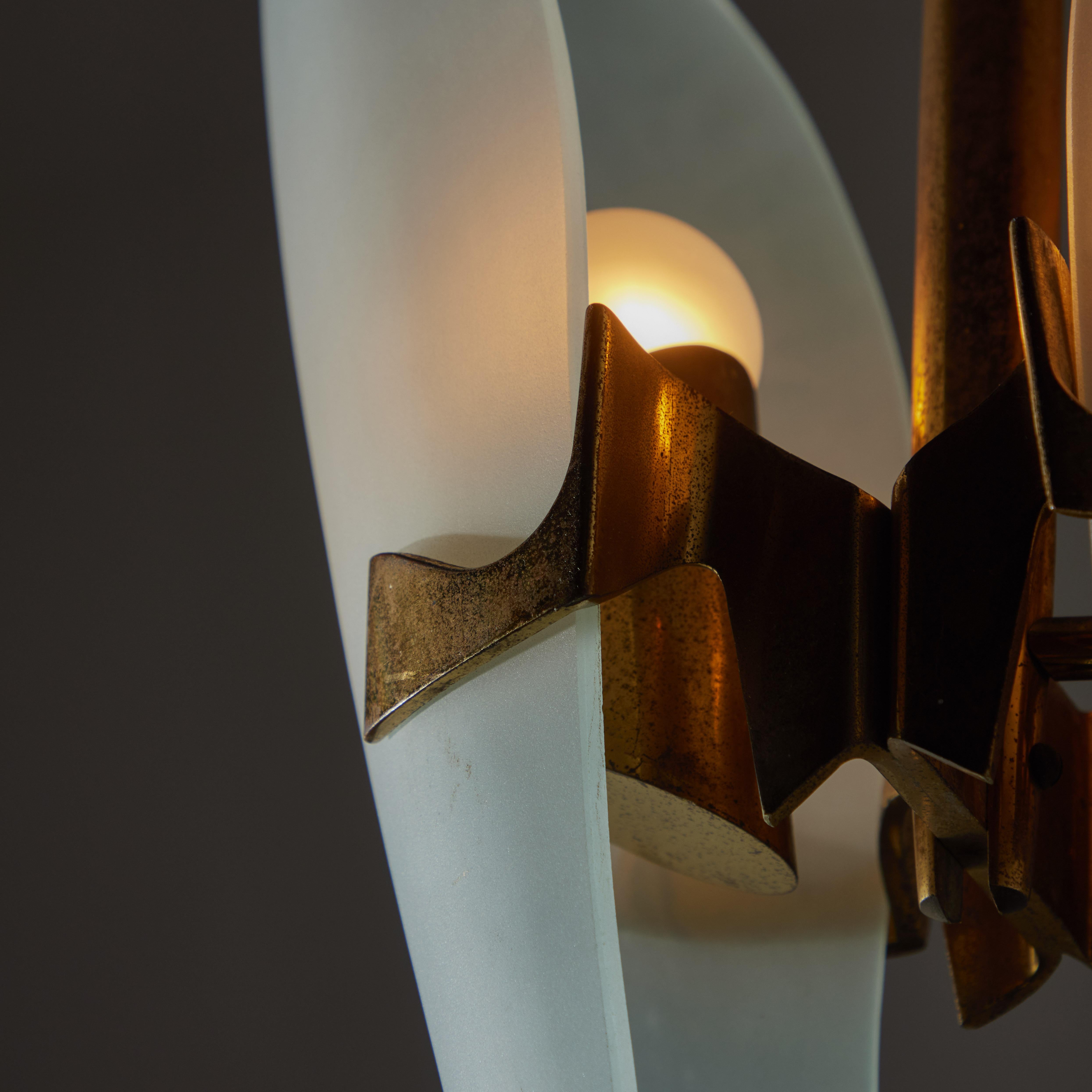 Lampe à suspension modèle 1636 de Max Ingrand pour Fontana Arte en vente 5