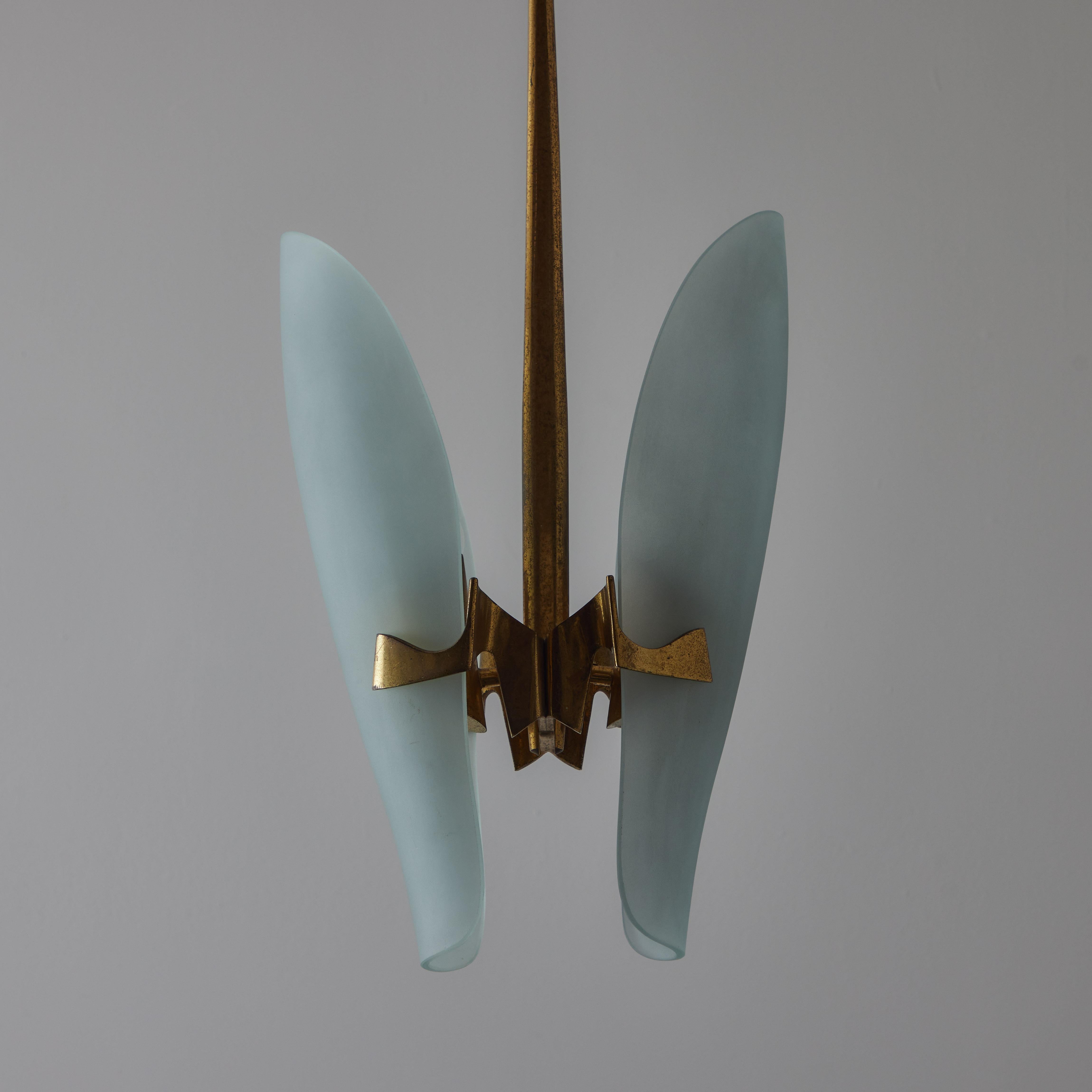 Italian Model 1636 Pendant by Max Ingrand for Fontana Arte For Sale