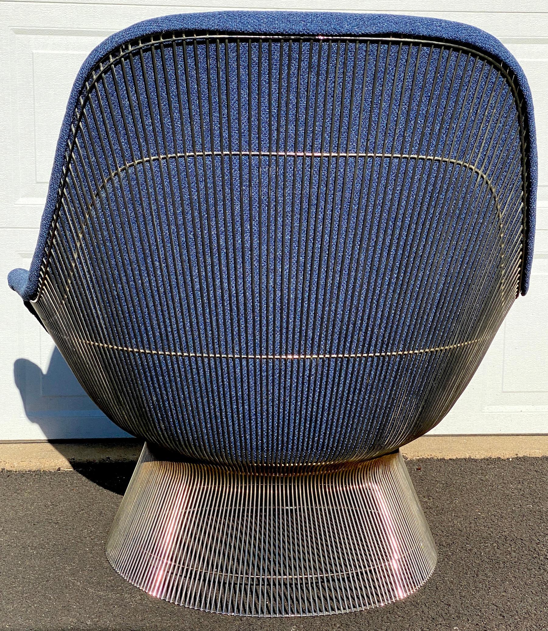 20th Century Model 1705 Wire Easy Chair by Warren Platner for Knoll, circa 1970