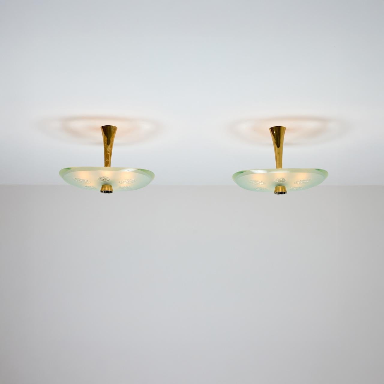 Mid-Century Modern Model 1748 by Max Ingrand for Fontana Arte For Sale