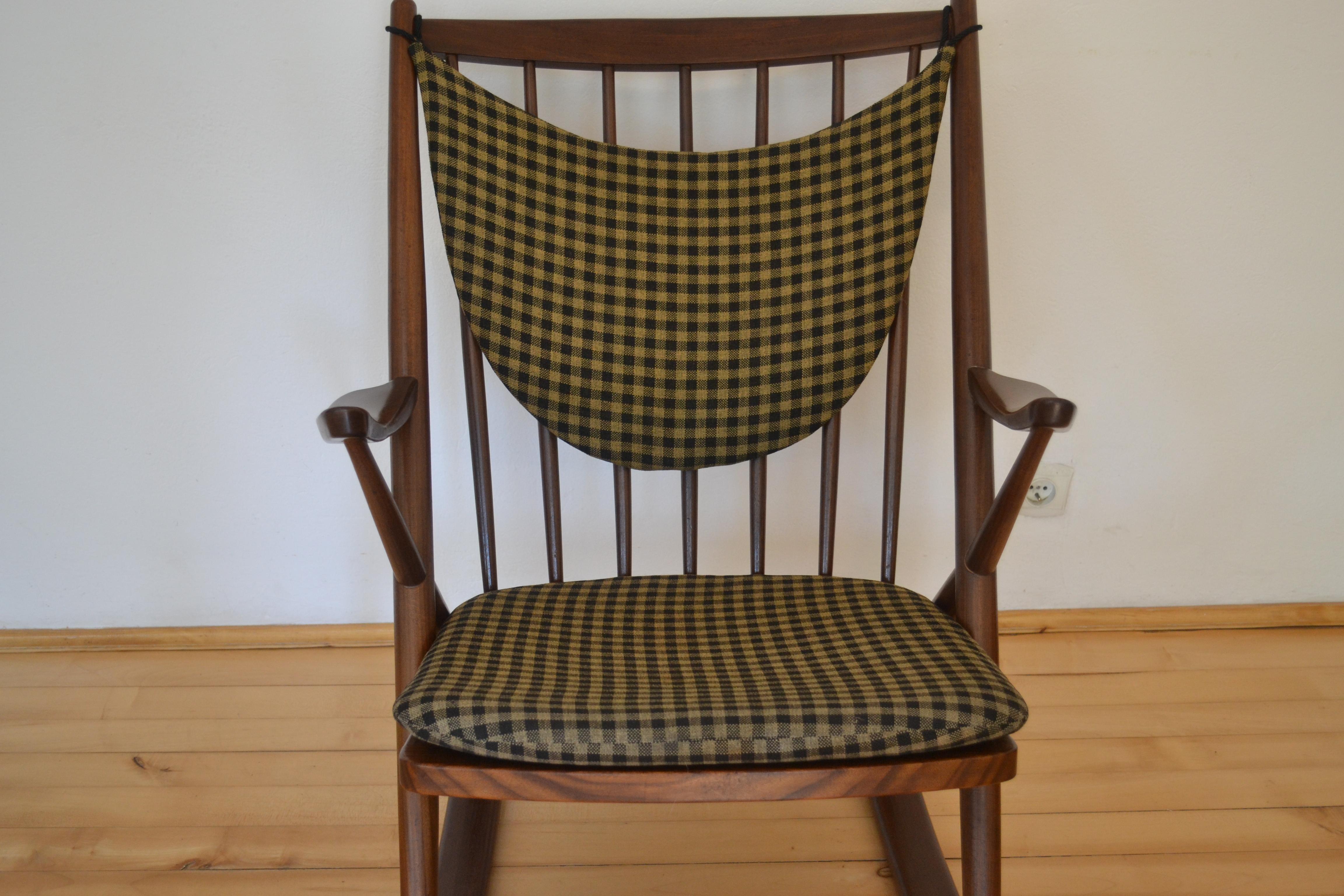 Mid-20th Century Model 182 Rocking Chair by Frank Reenskaug for Bramin, 1960s