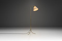 Model "1842" Brass Floor Lamp by Josef Frank for Svenskt Tenn, Sweden 1930s
