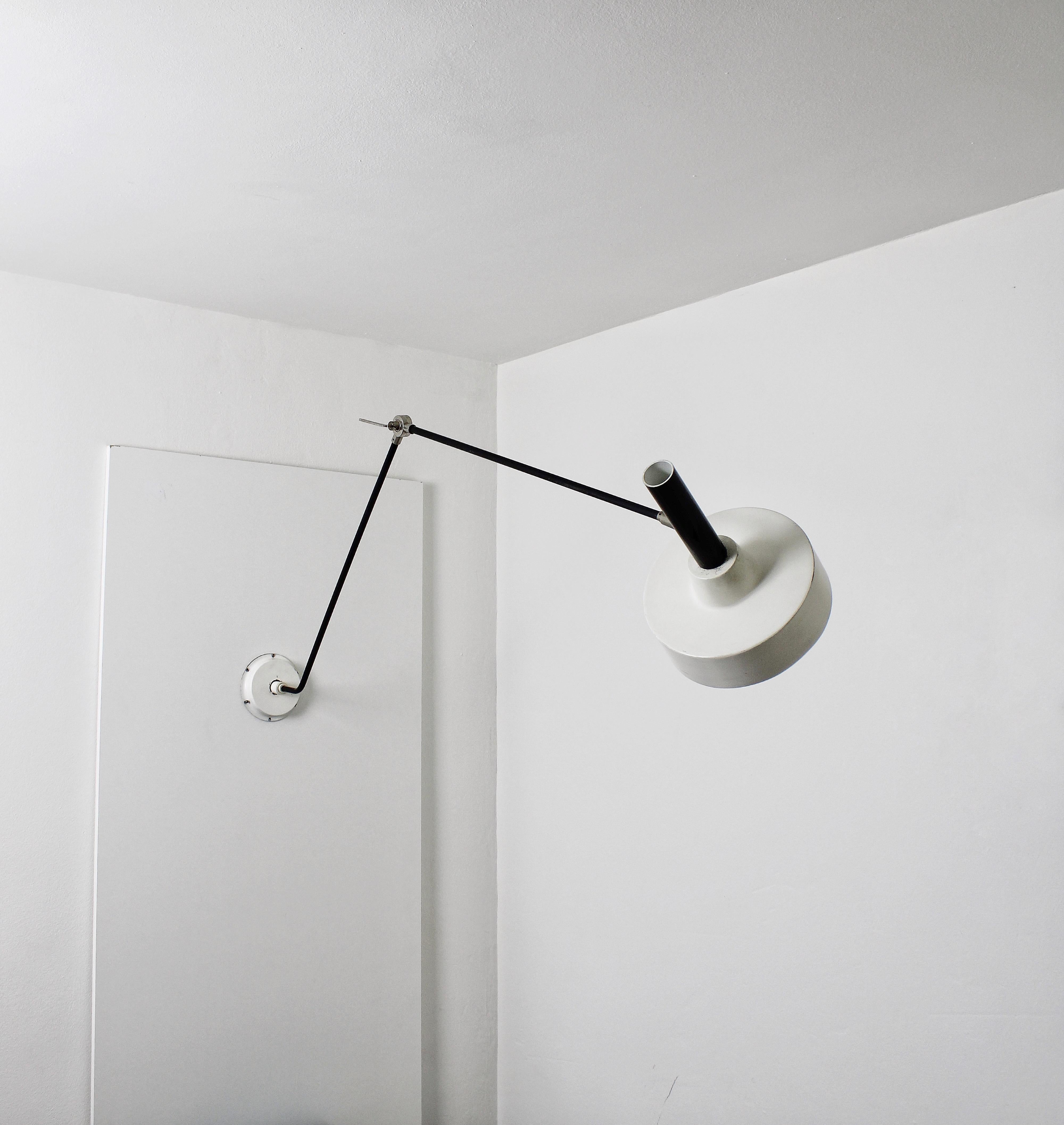 Mid-Century Modern Model 190b Ceiling Lamp by Willem Hagoort for Hagoort Lampen, 1956 For Sale