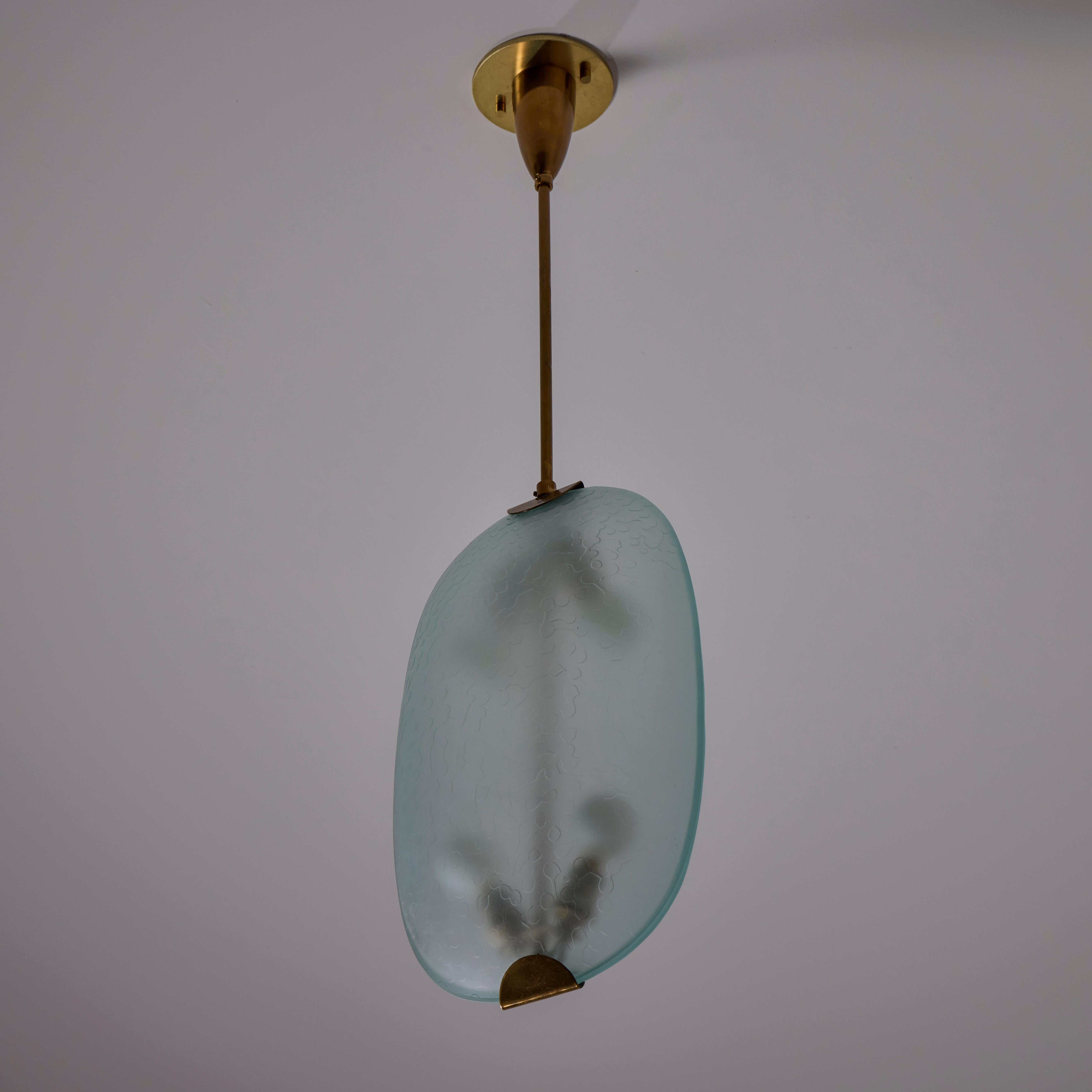 Model 1933 Ceiling Light by Max Ingrand for Fontana Arte For Sale 8