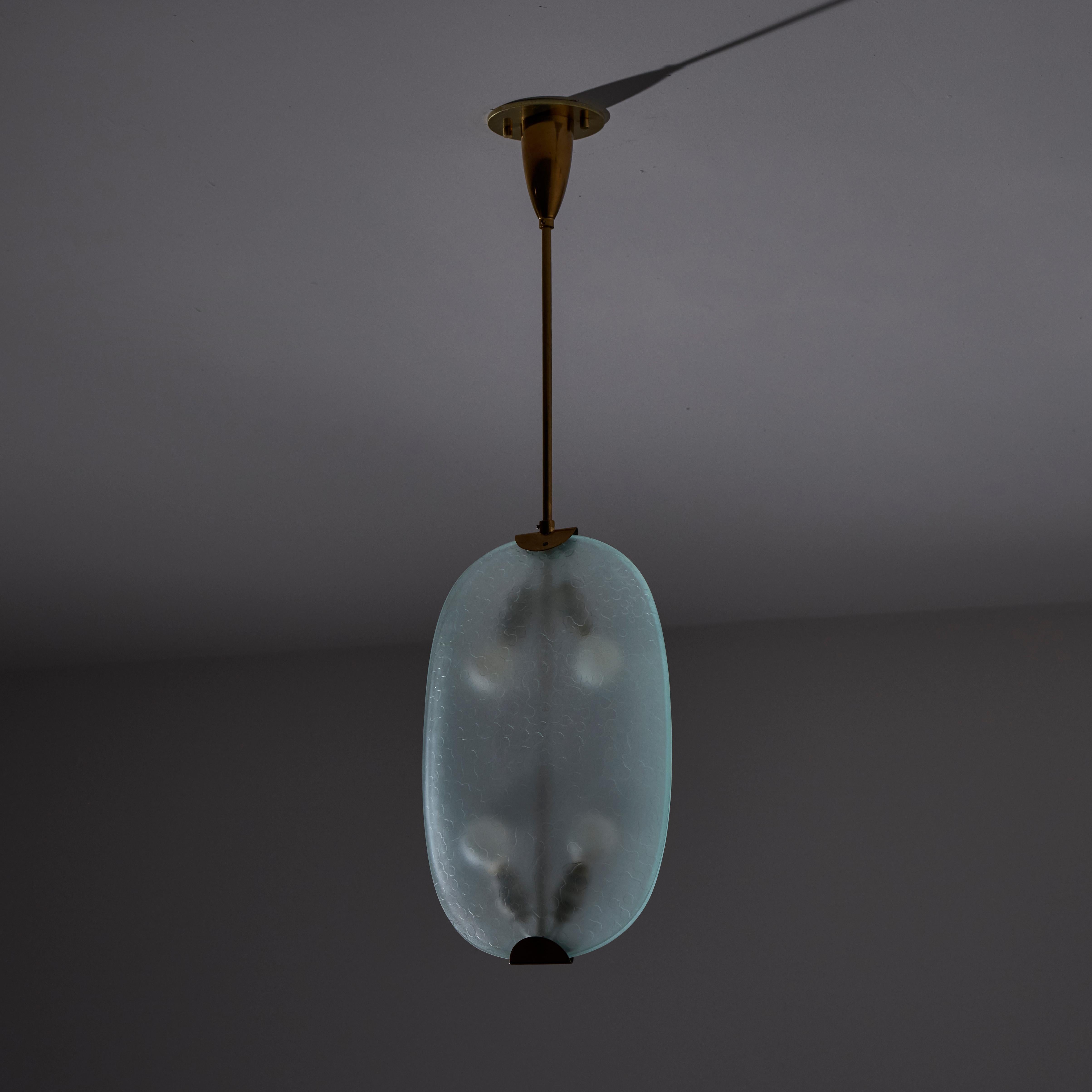 20th Century Model 1933 Ceiling Light by Max Ingrand for Fontana Arte For Sale