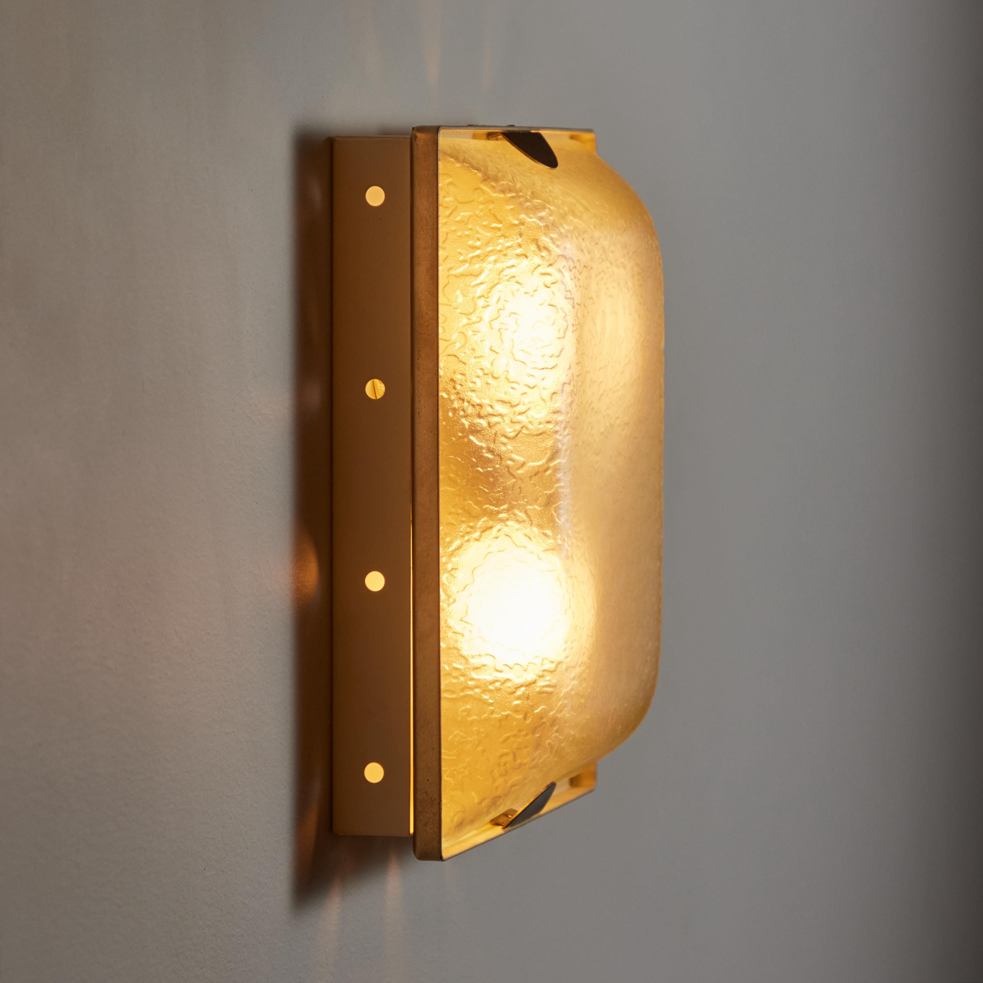 Aluminum Model 1938 Wall or Ceilng Lights by Fontana Arte