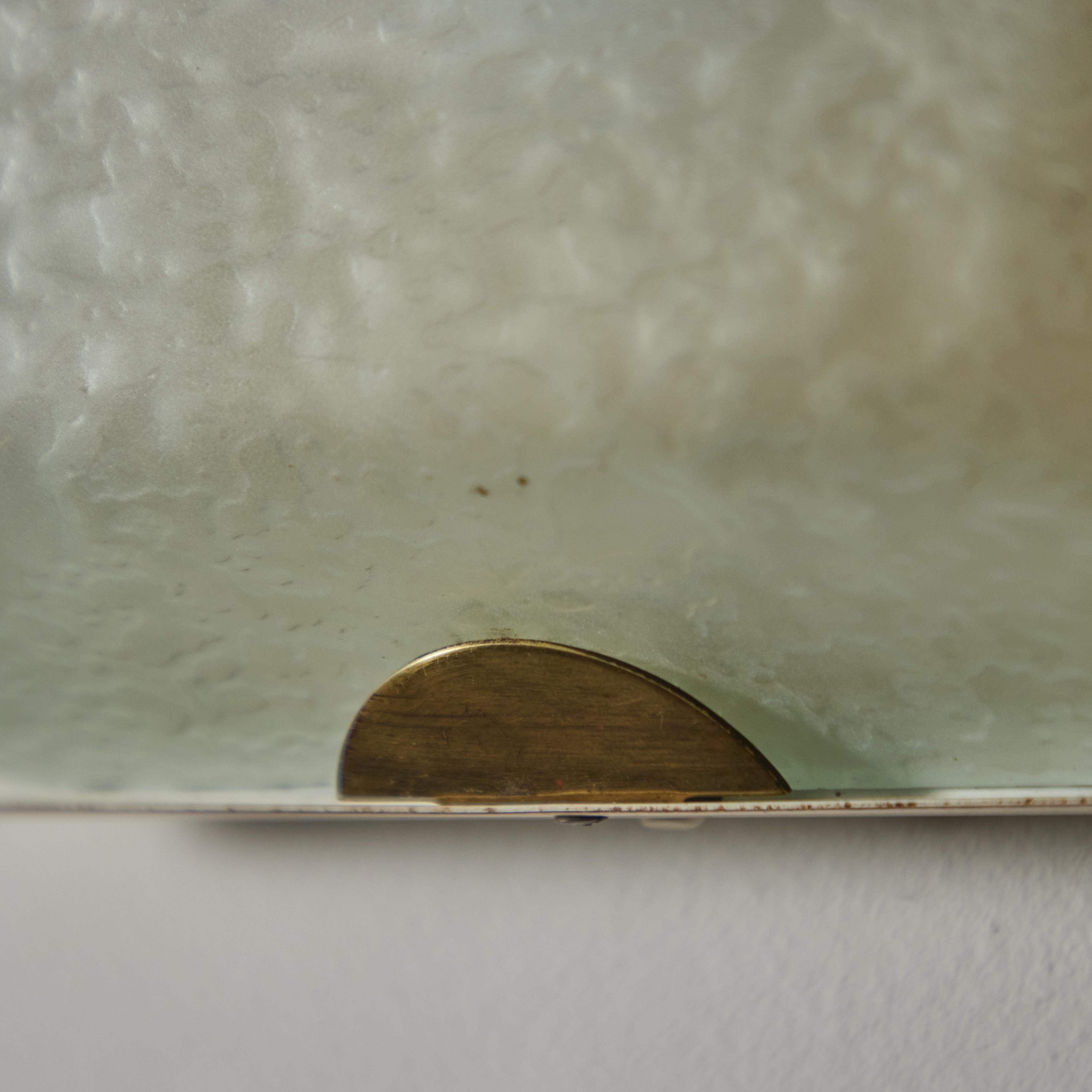 Enameled Model 1938 Wall or Ceilng Lights by Fontana Arte