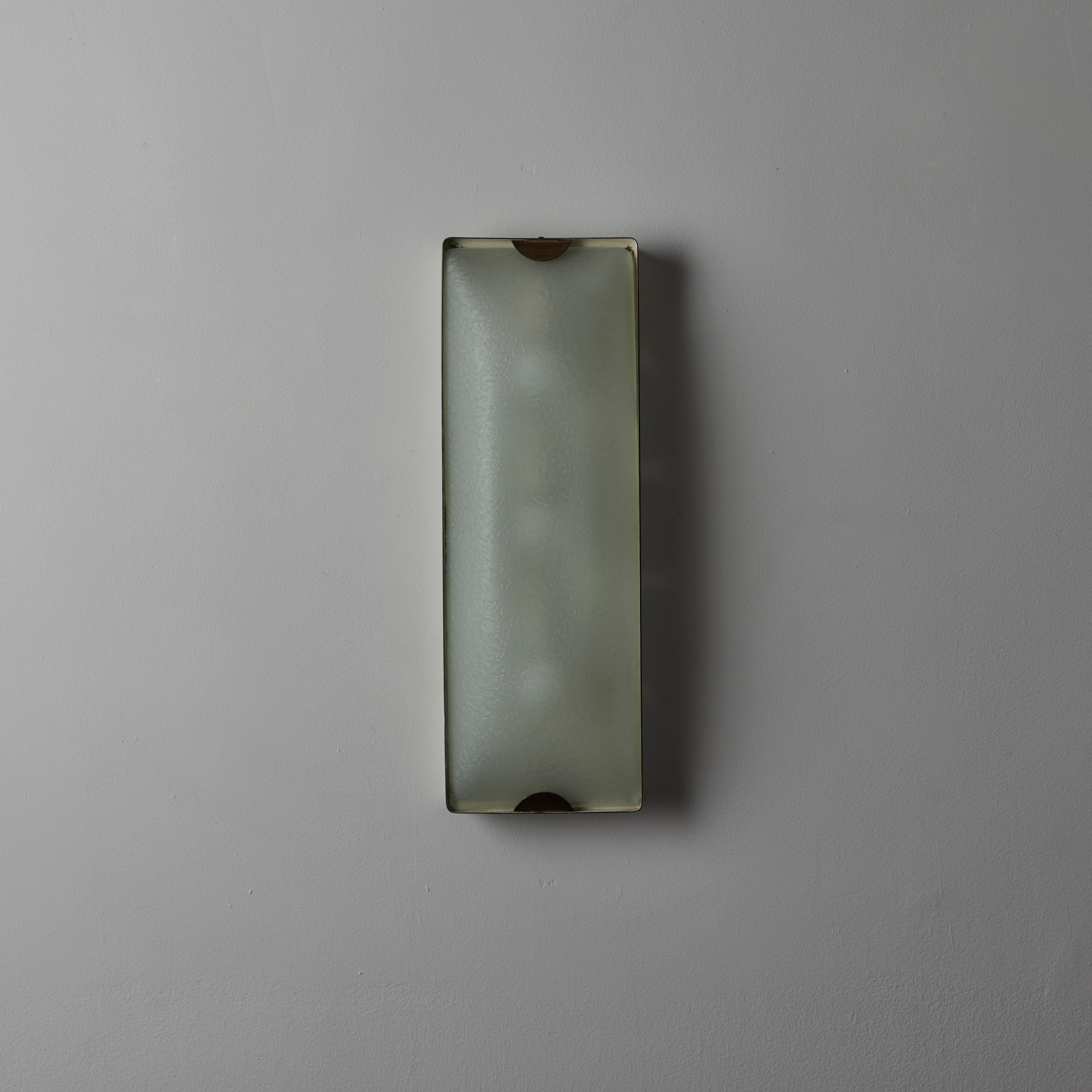 Patinated Model 1939 Wall or Ceiling Light by Fontana Arte 