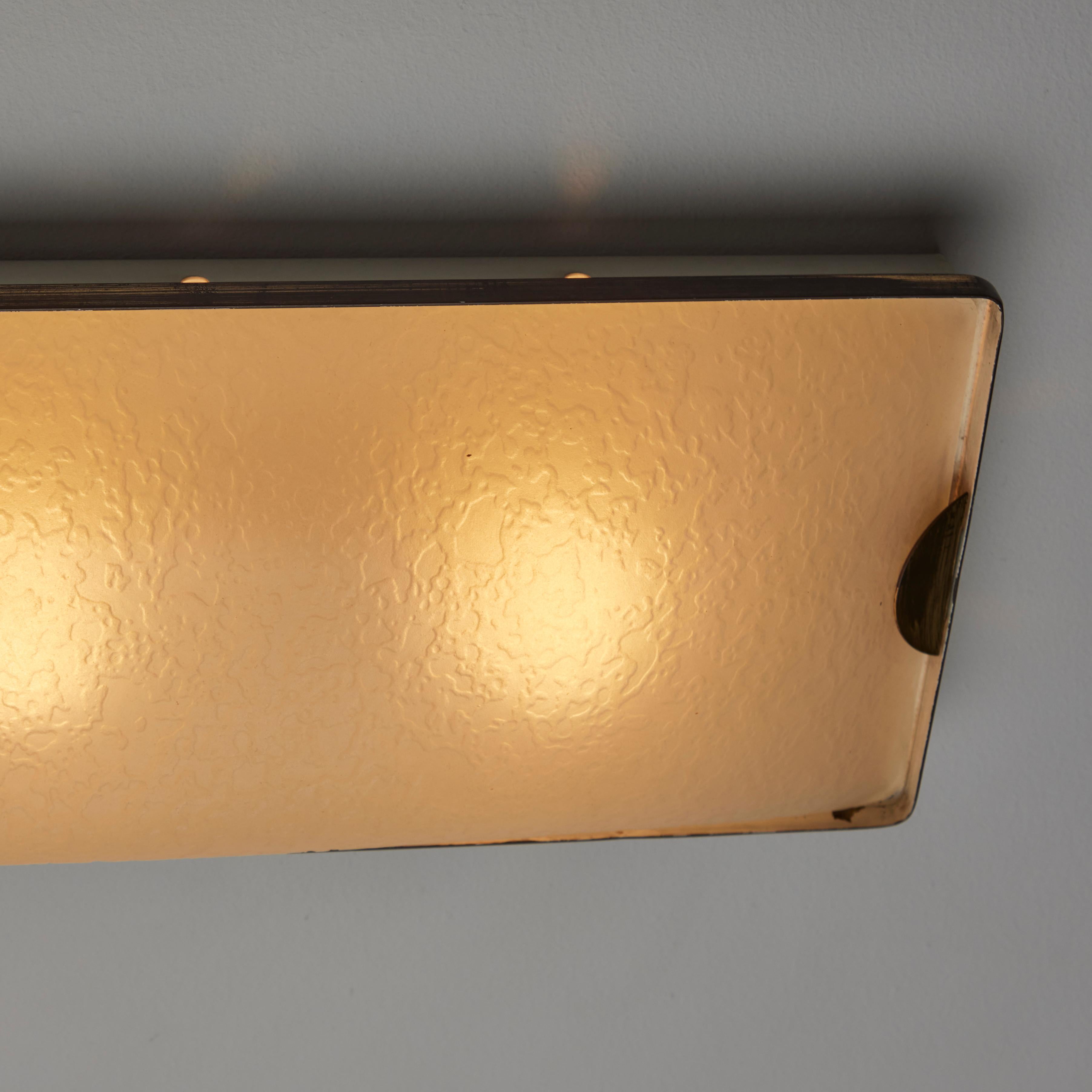 Model 1939 Wall or Ceiling Light by Fontana Arte  In Good Condition For Sale In Los Angeles, CA