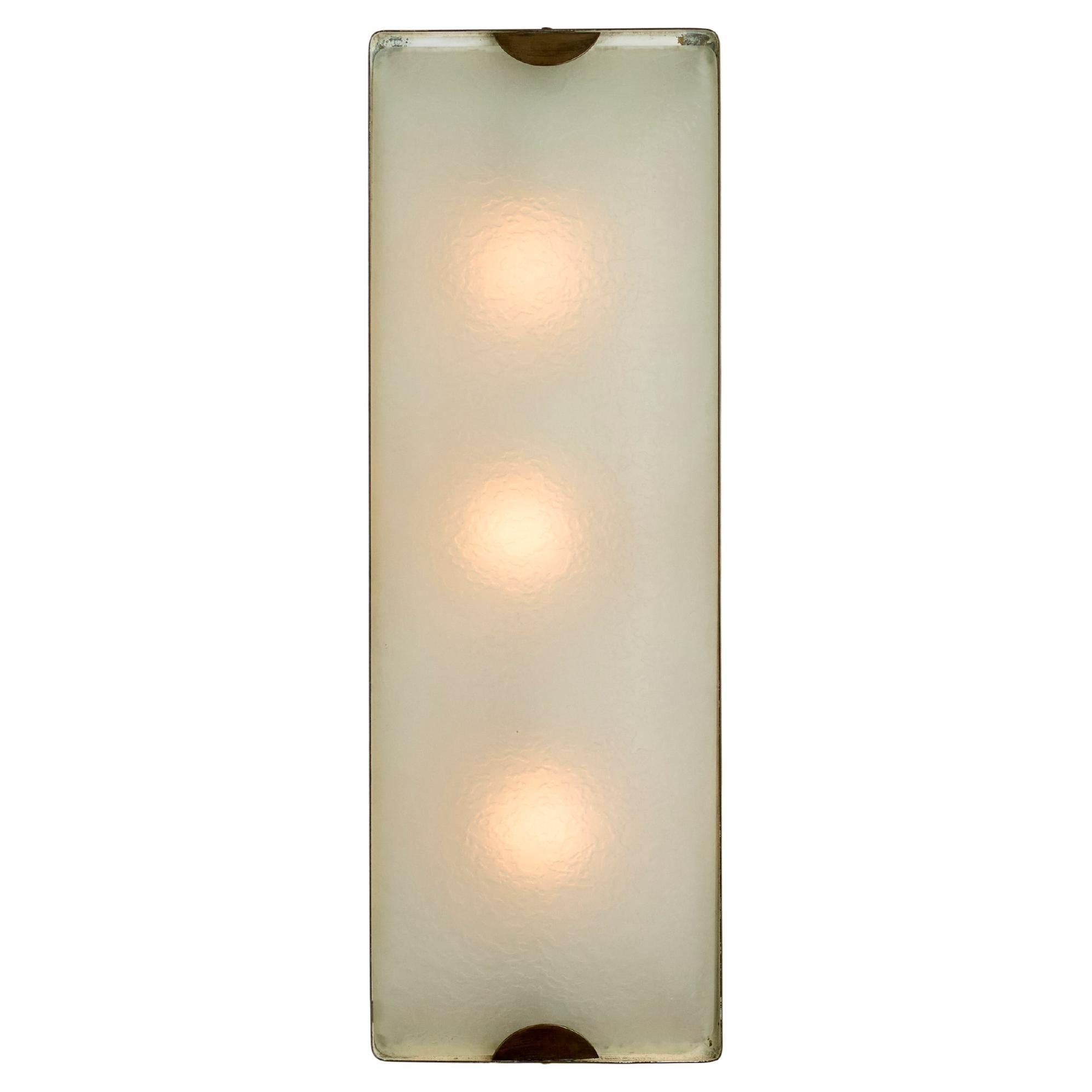 Model 1939 Wall or Ceiling Light by Fontana Arte For Sale