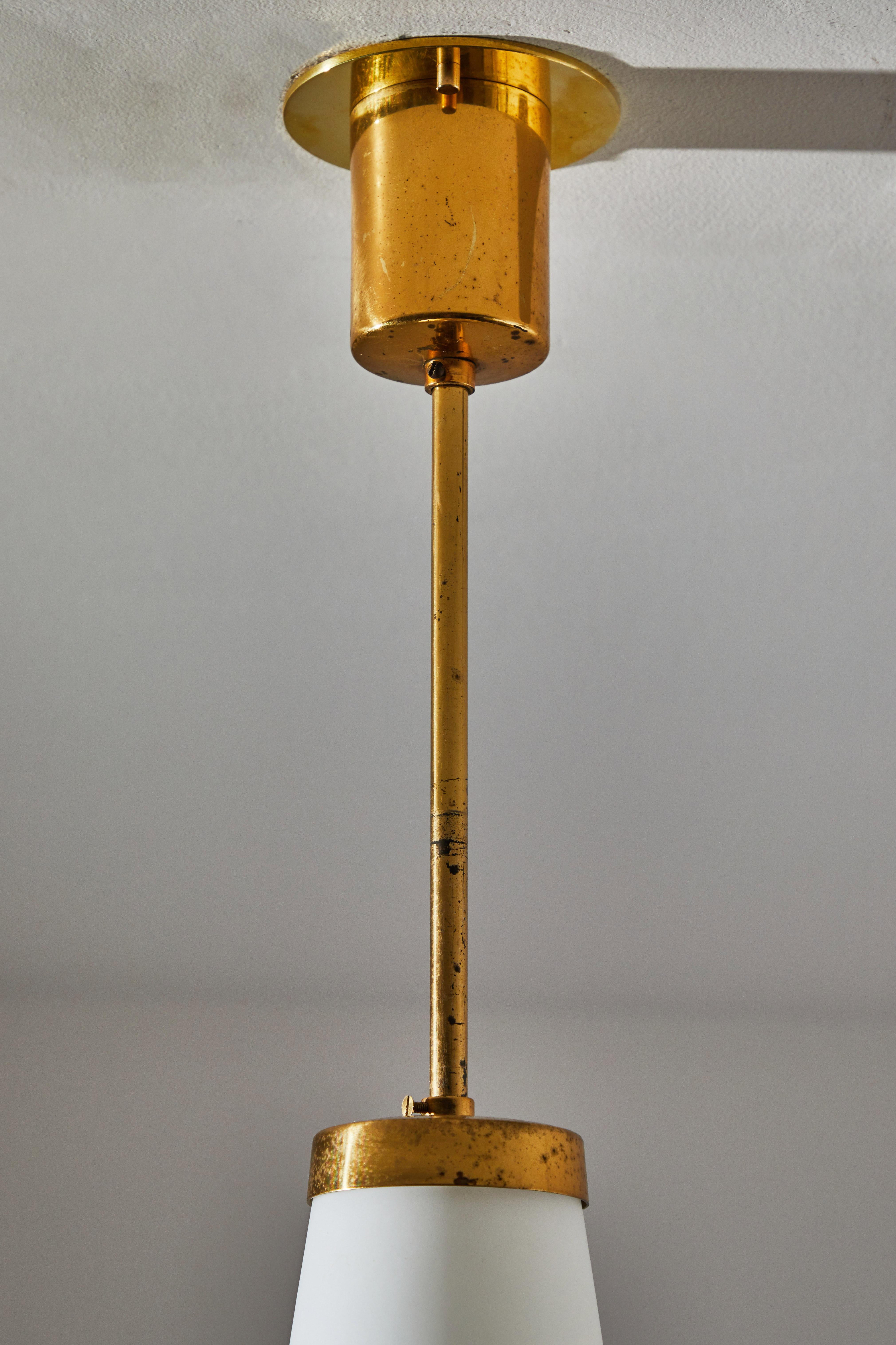 Lampe à suspension modèle 1954 de Max Ingrand pour Fontana Arte en vente 1