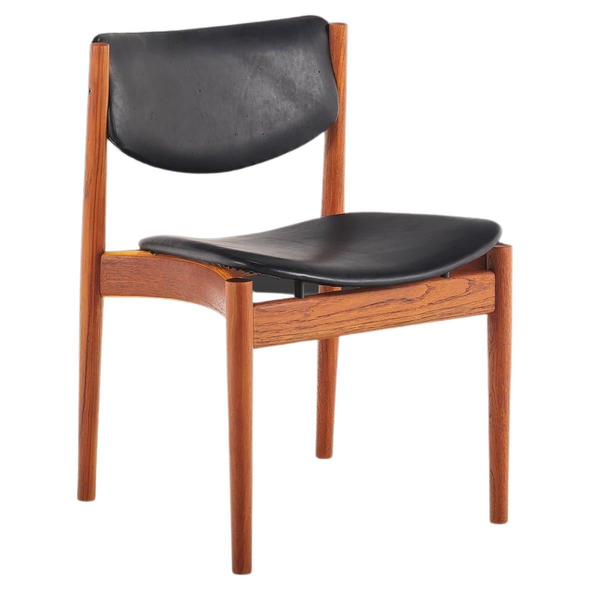 Model 197 Side / Desk / Dining Chair by Finn Juhl for France & Son, c. 1960's For Sale