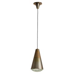 Model 1995 Pendant Light by Max Ingrand for Fontana Arte, 1960s