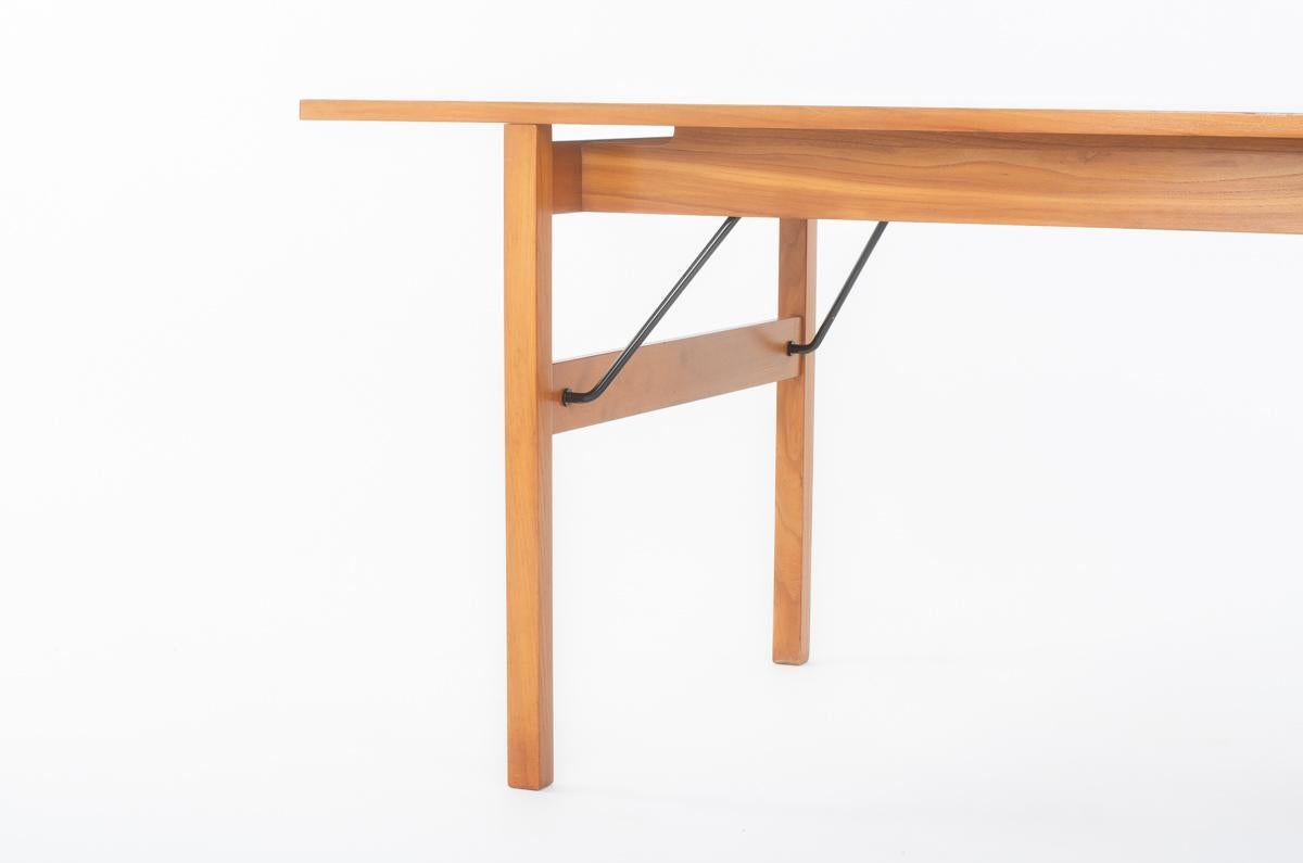 Model 200 dining table by Alain Richard for Meuble TV, 1954 For Sale 6