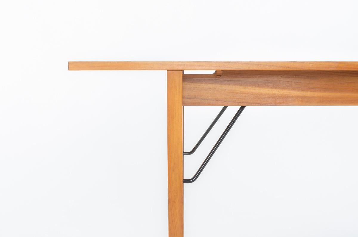 Model 200 dining table by Alain Richard for Meuble TV, 1954 For Sale 8