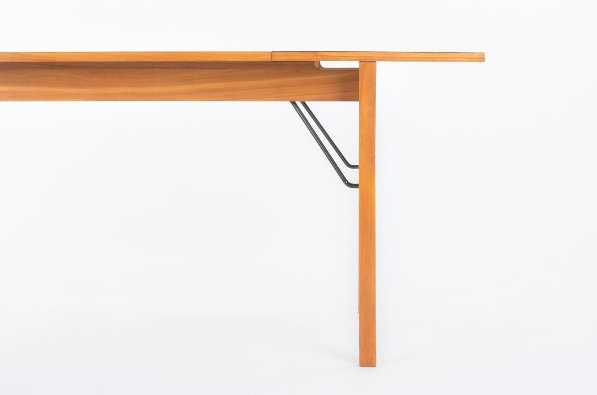 Model 200 dining table by Alain Richard for Meuble TV, 1954 For Sale 9