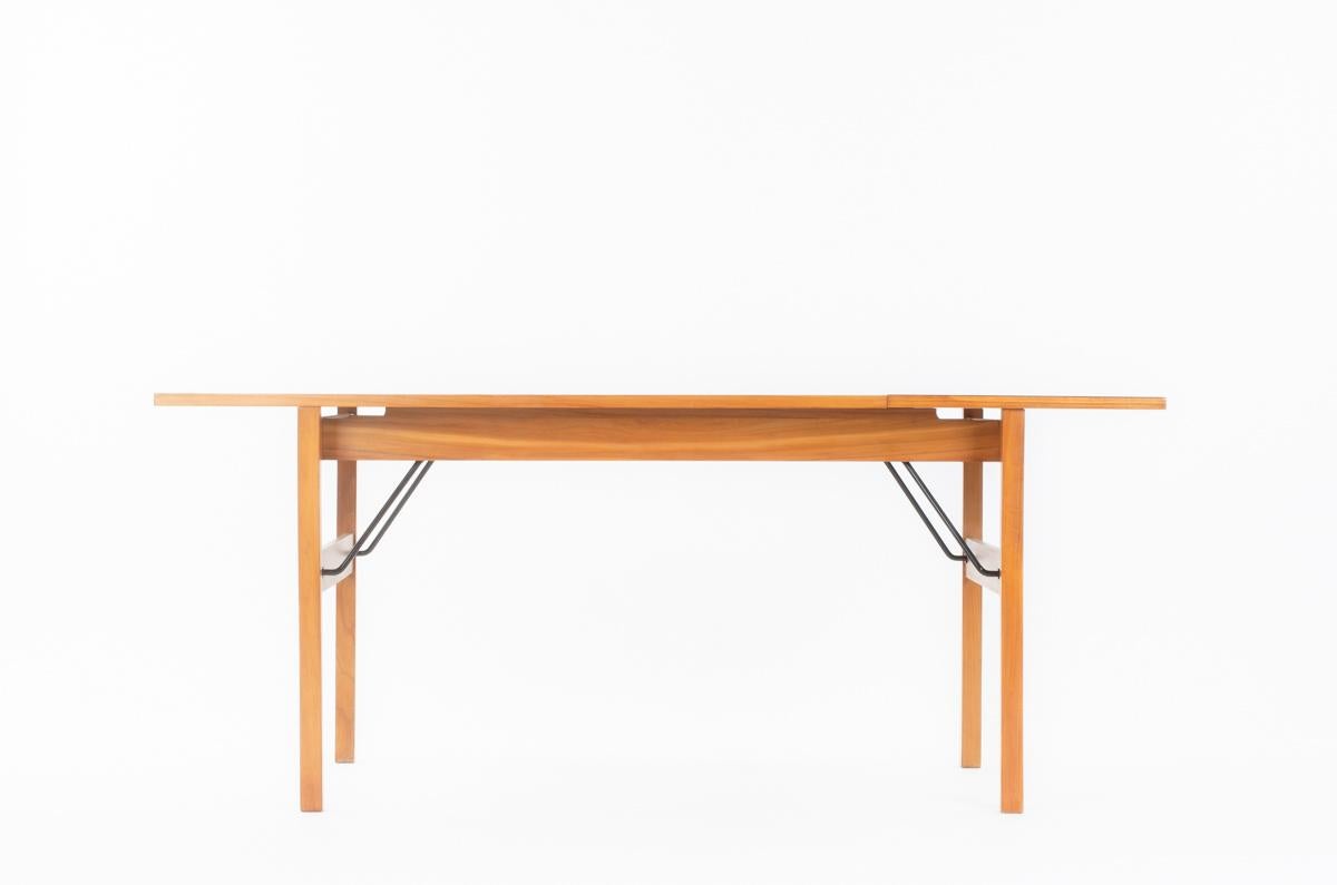 Model 200 dining table by Alain Richard for Meuble TV, 1954 For Sale 3